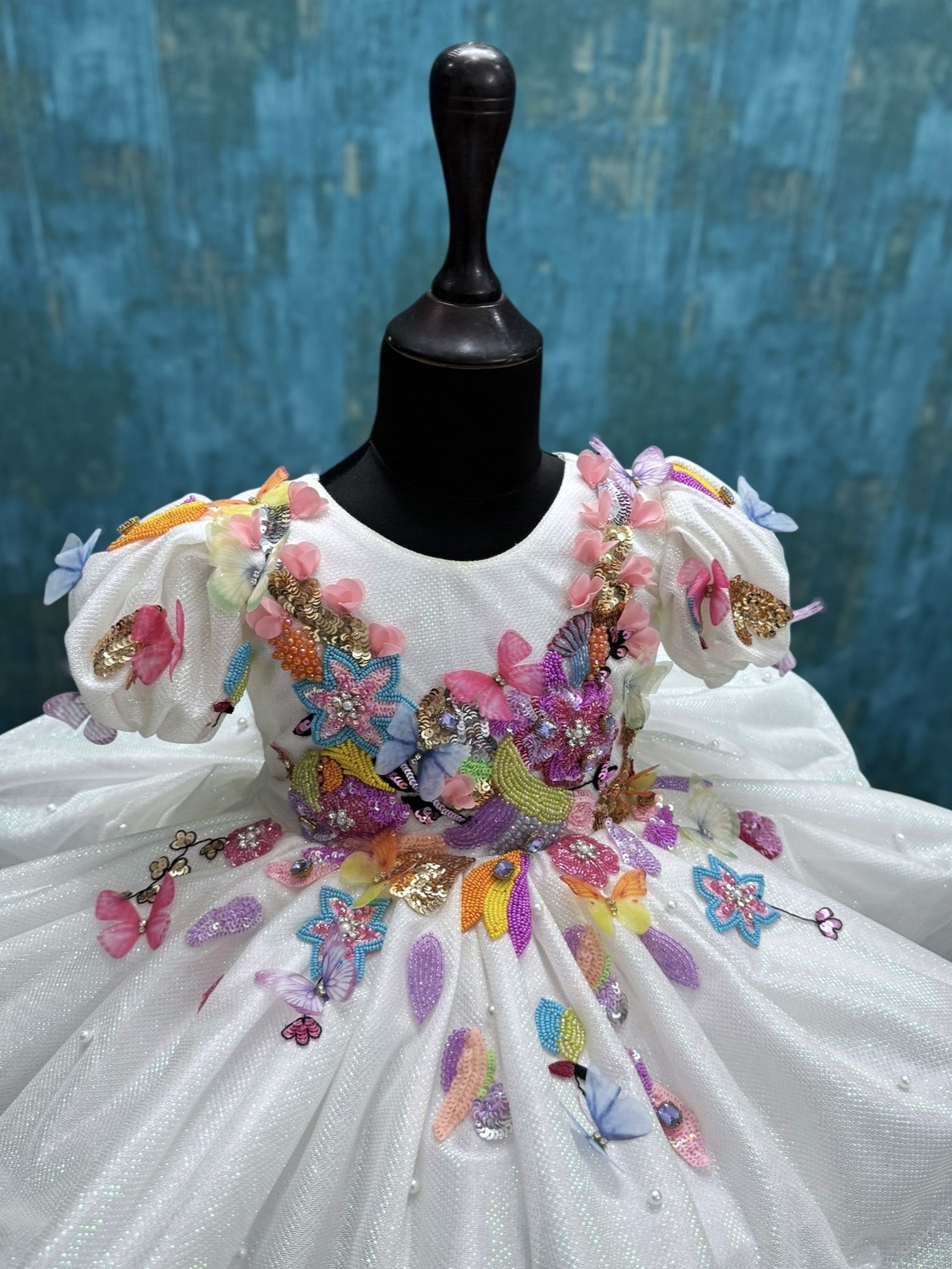 Rainbow Butterfly Garden Dress