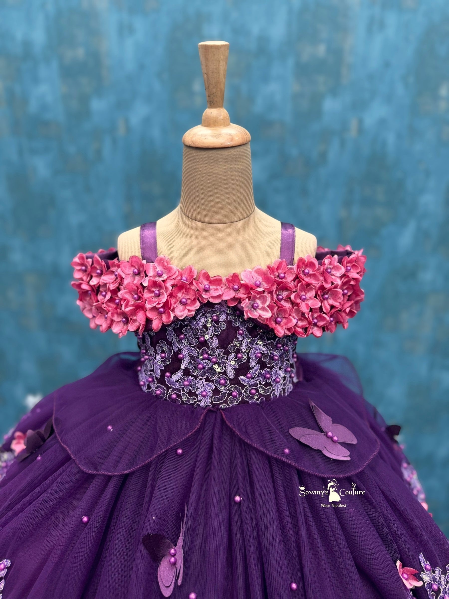 Plum Blossom Couture Duo- Lace Combo