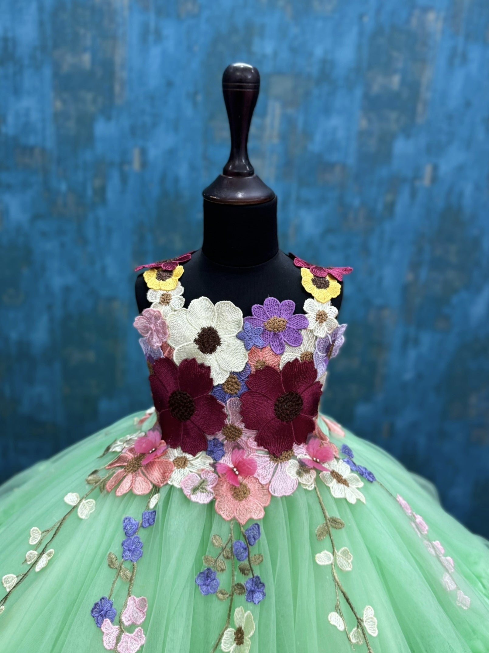 Mint Garden Nymph Dress