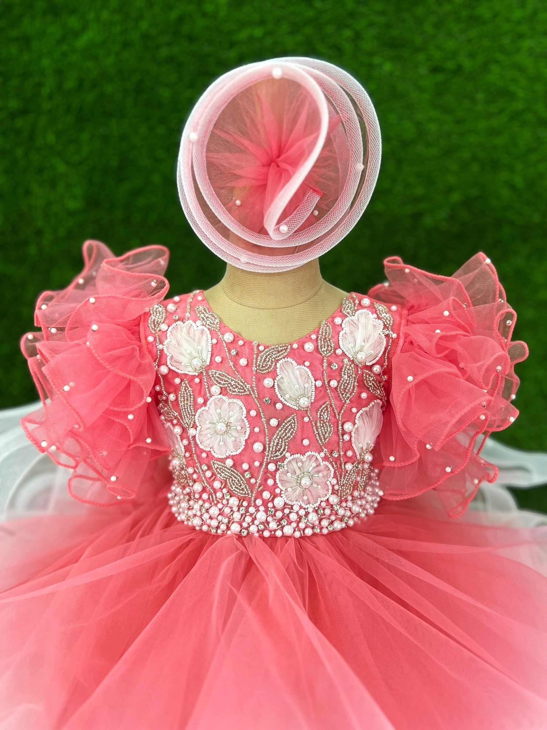 Peach Blossom Princess Dress