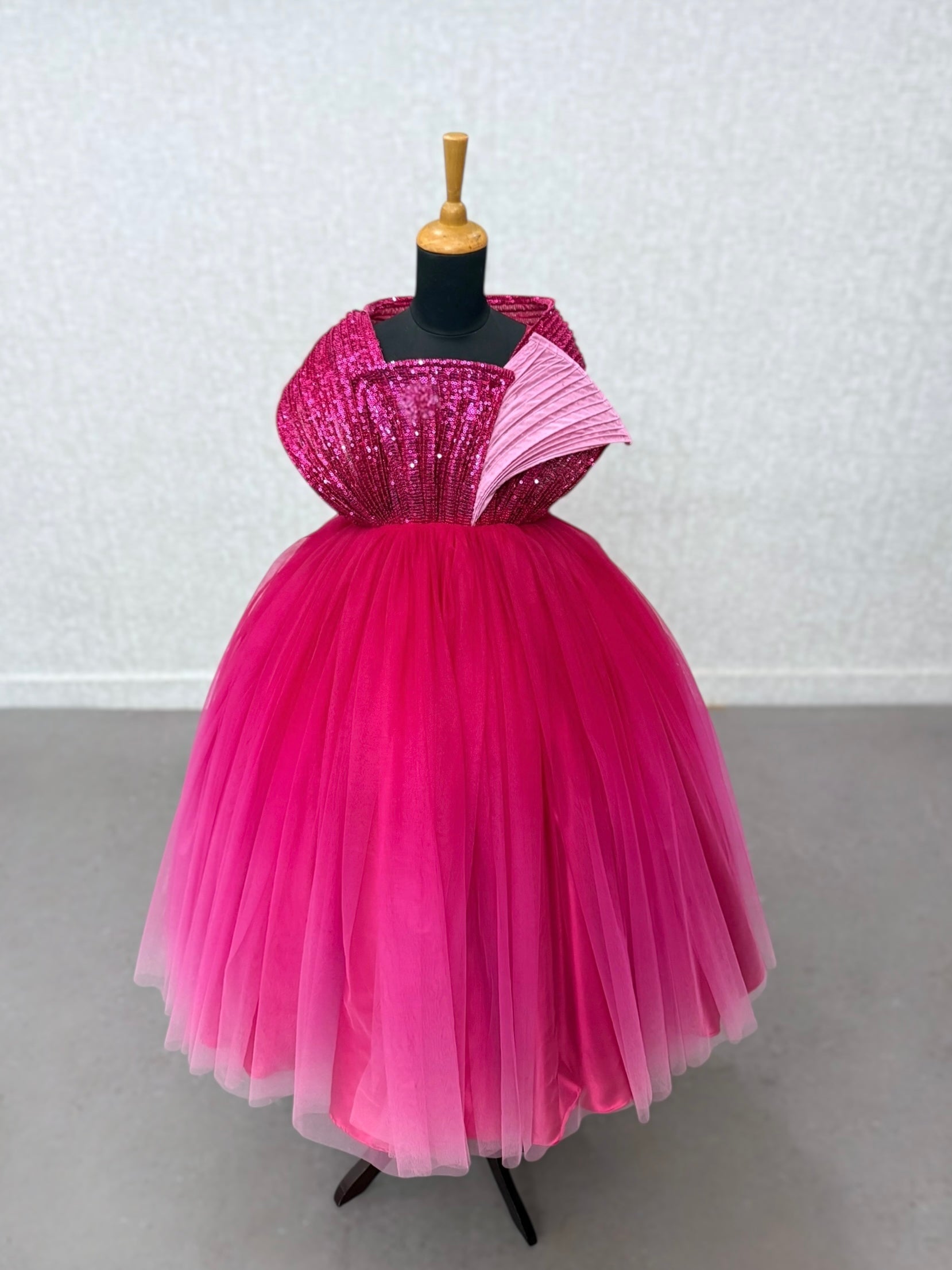 Fuchsia Royale Evening Dress