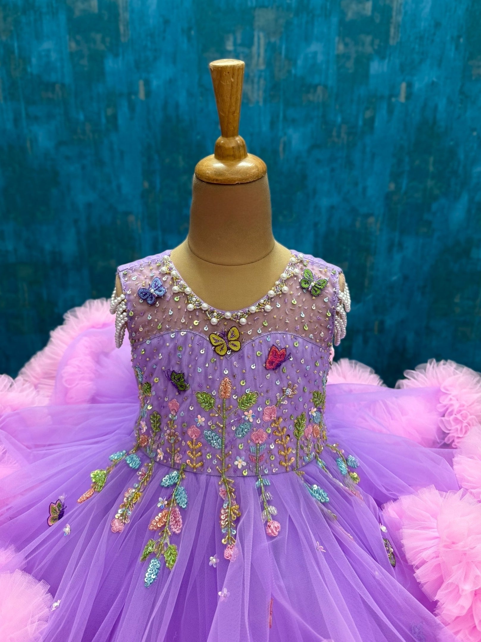 Flutter Candy Cloud Gown