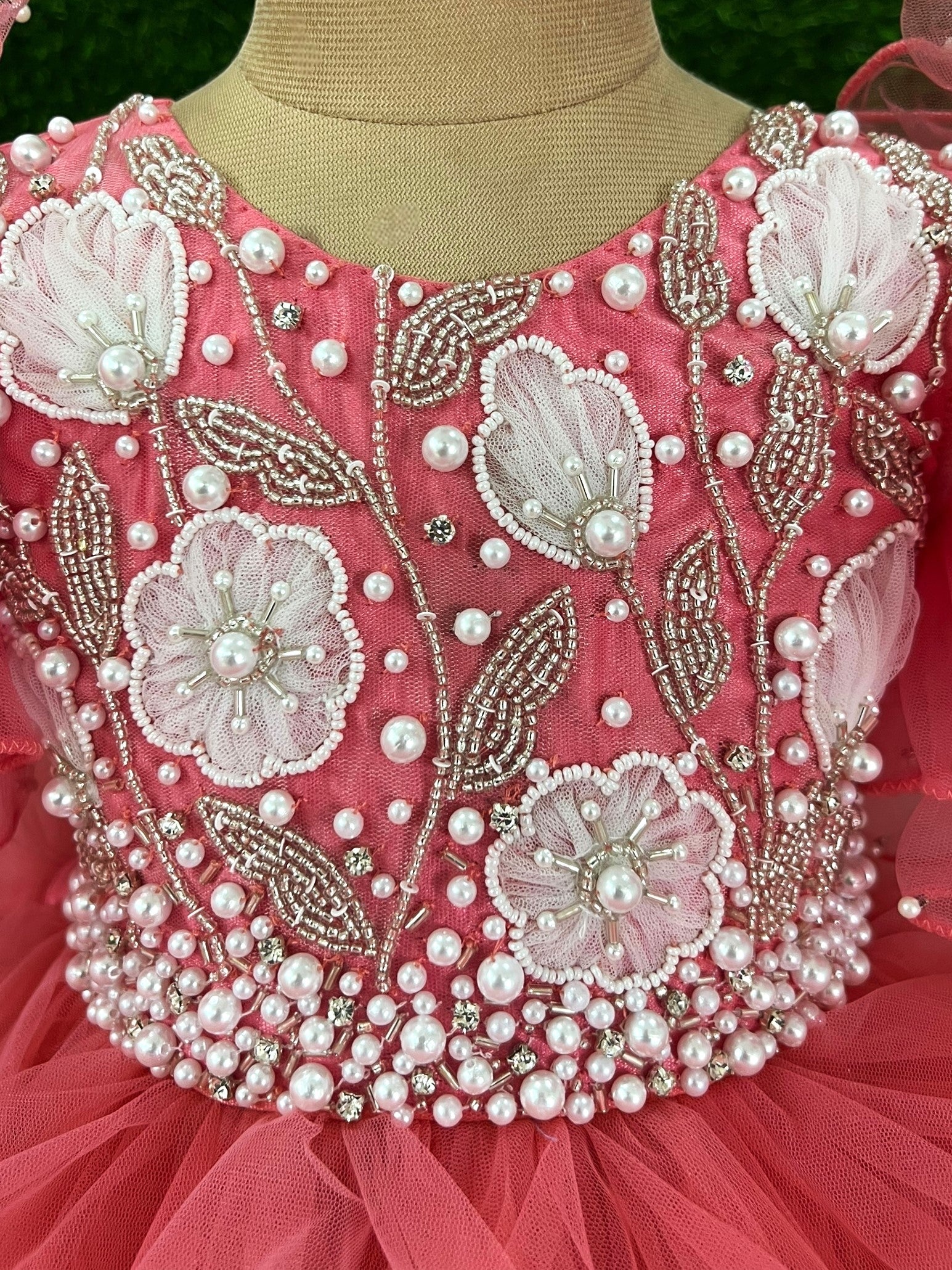 Peach Blossom Princess Dress