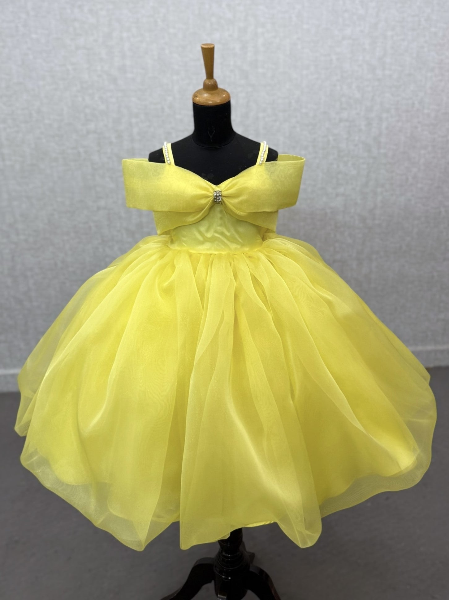 Lemon Luxe Princess Dress