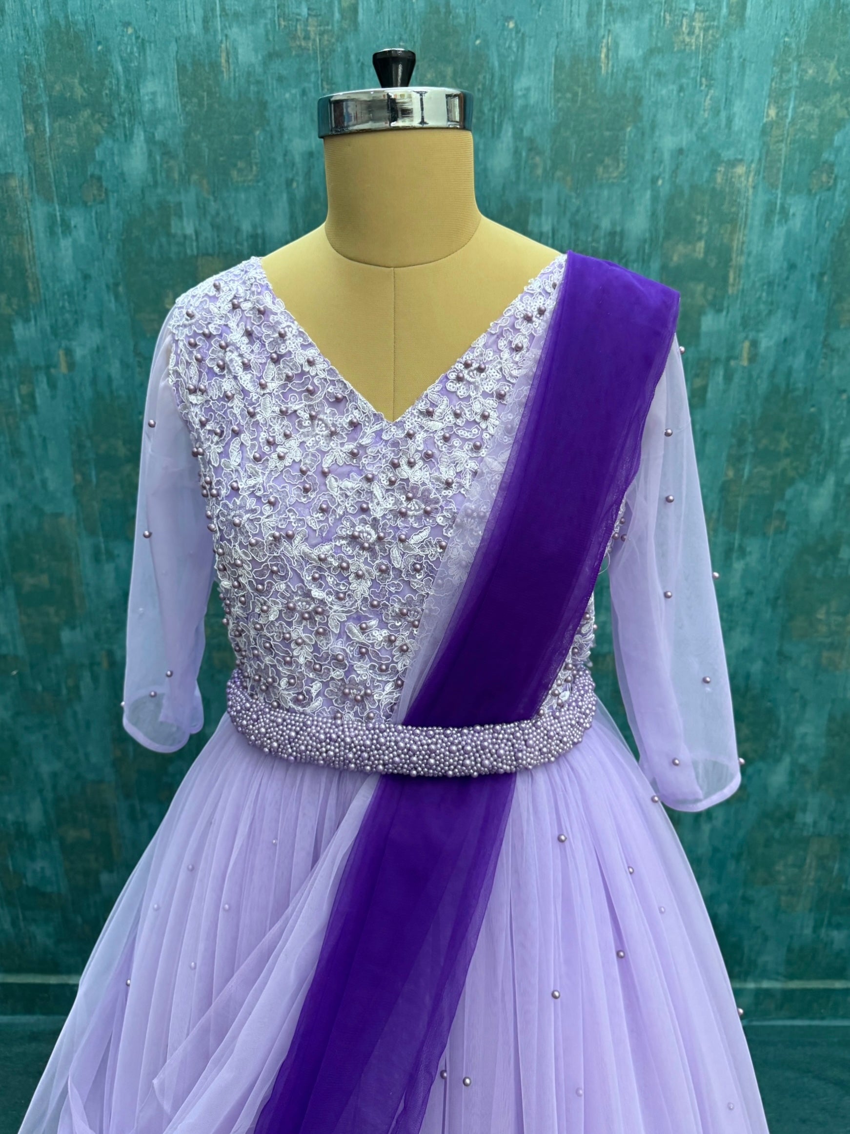 Purple Grace Royale Gown