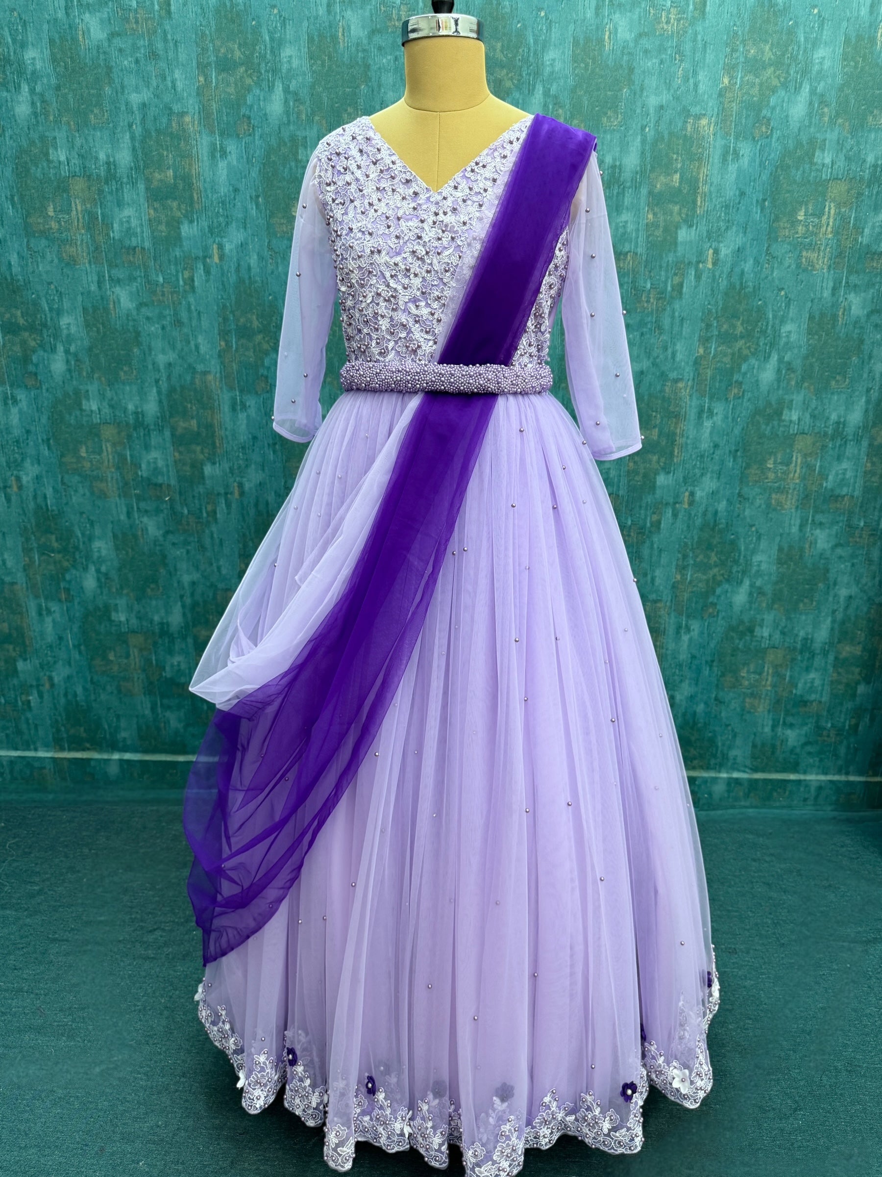 Purple Grace Royale Gown