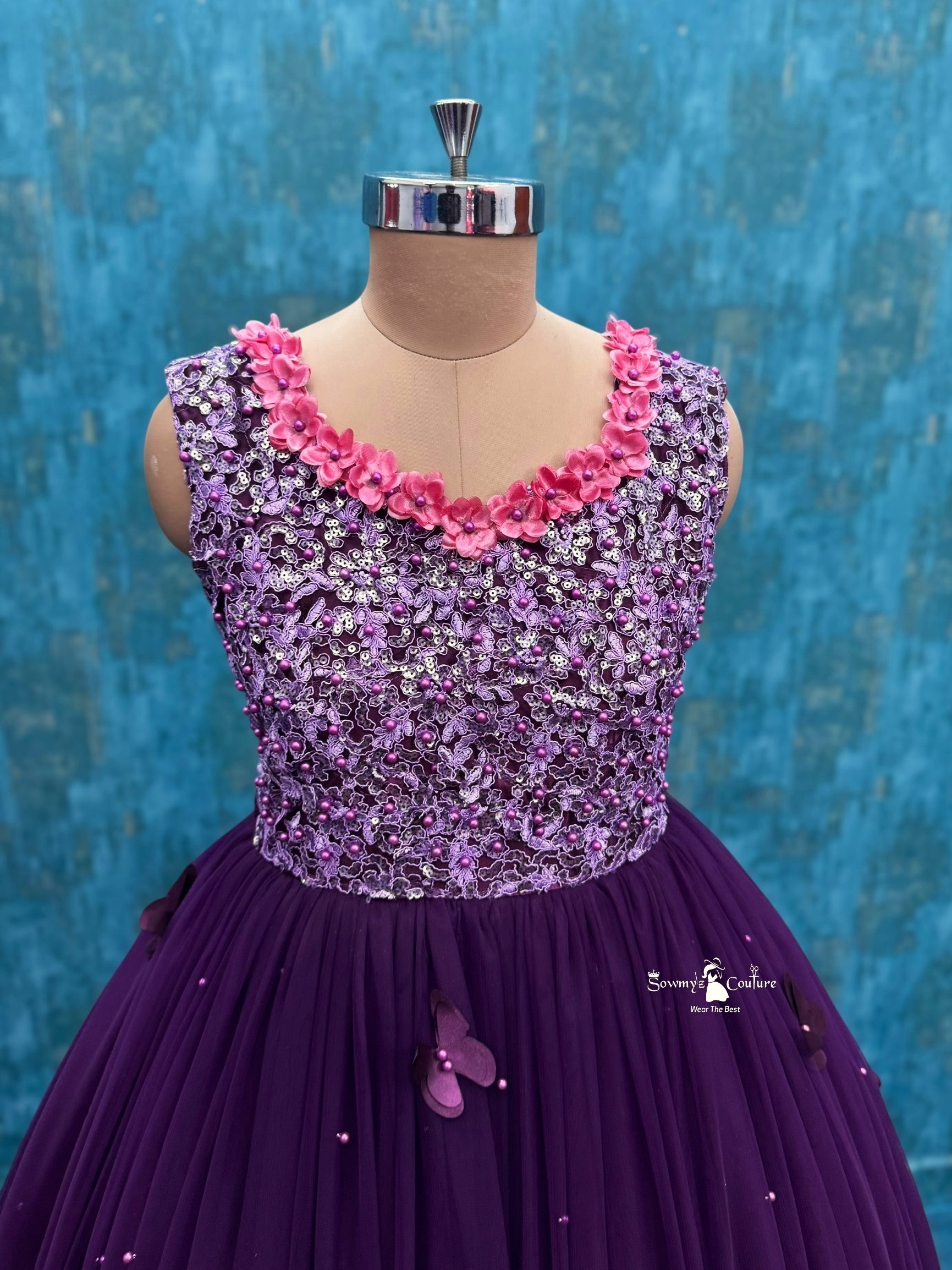Plum Blossom Couture Duo- Lace Combo