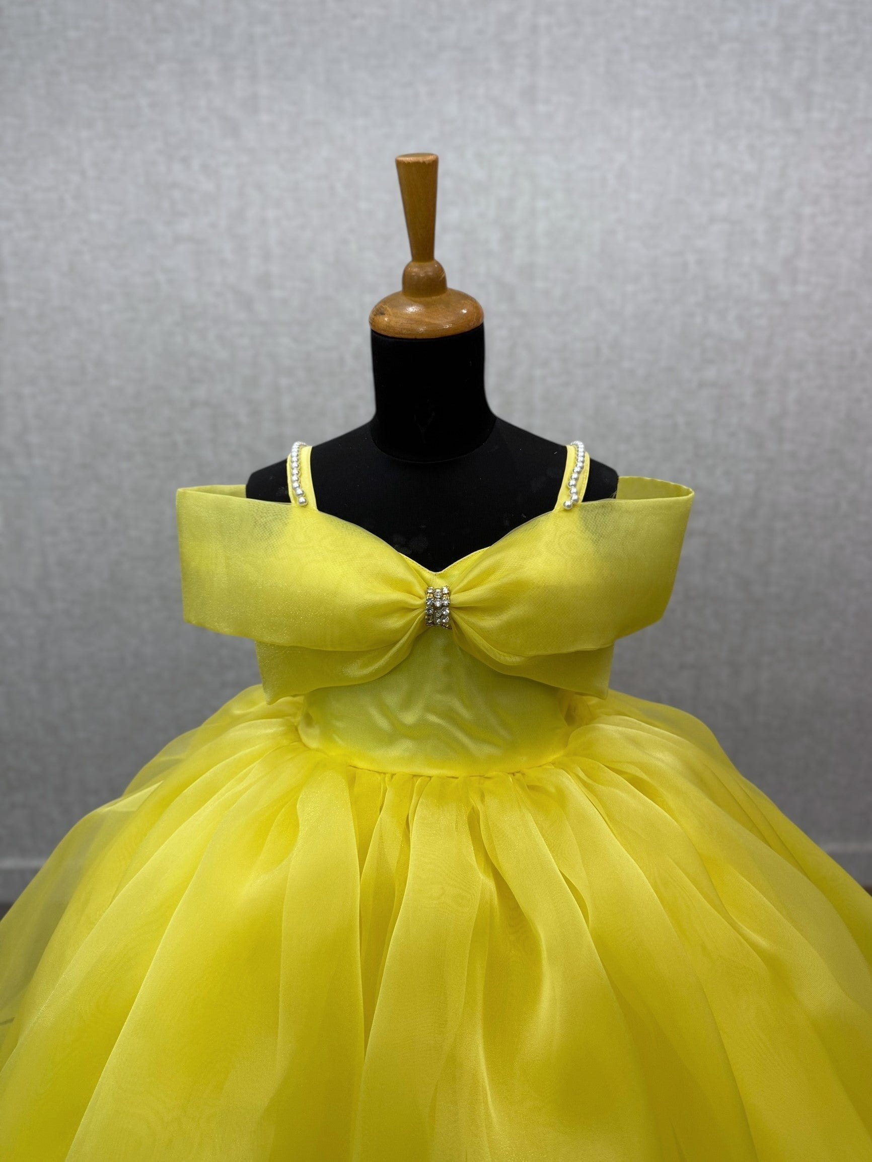 Lemon Luxe Princess Dress