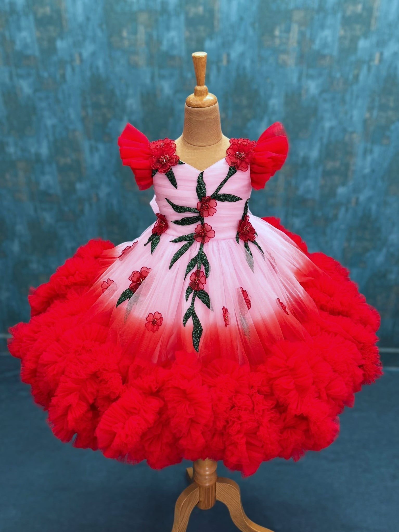 Buy Mother Daughter Dresses Online, Rose Ombre Mom & Daughter Set