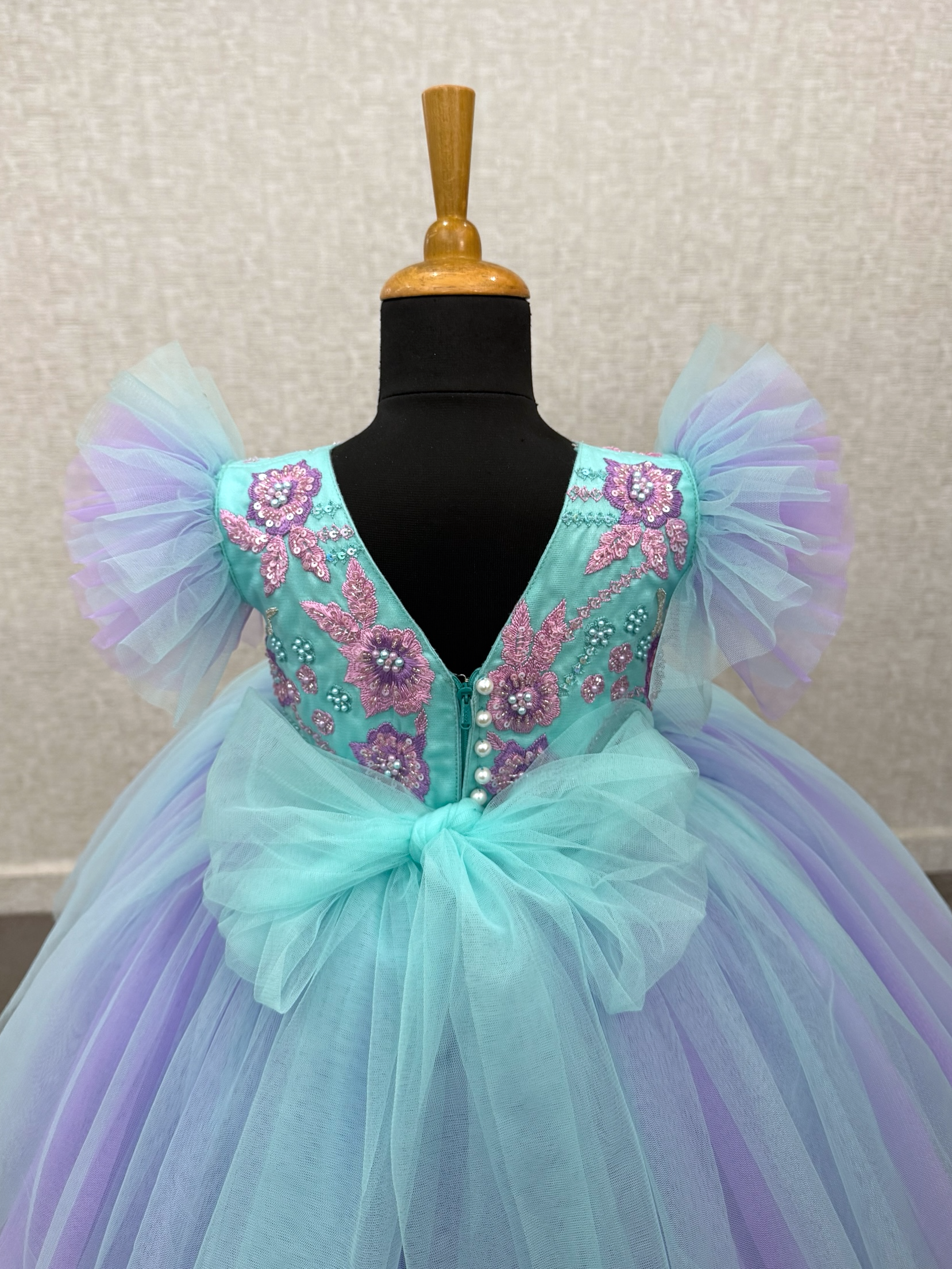Enchanted Frost Blossom Dress