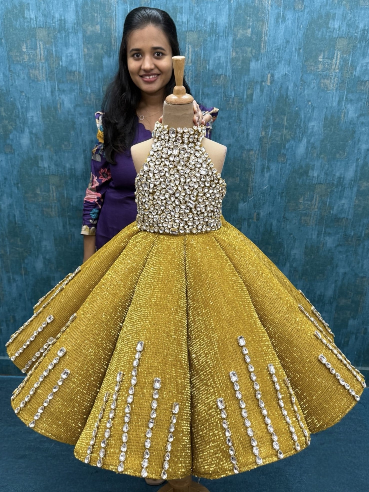 Golden Royal Radiance Gown