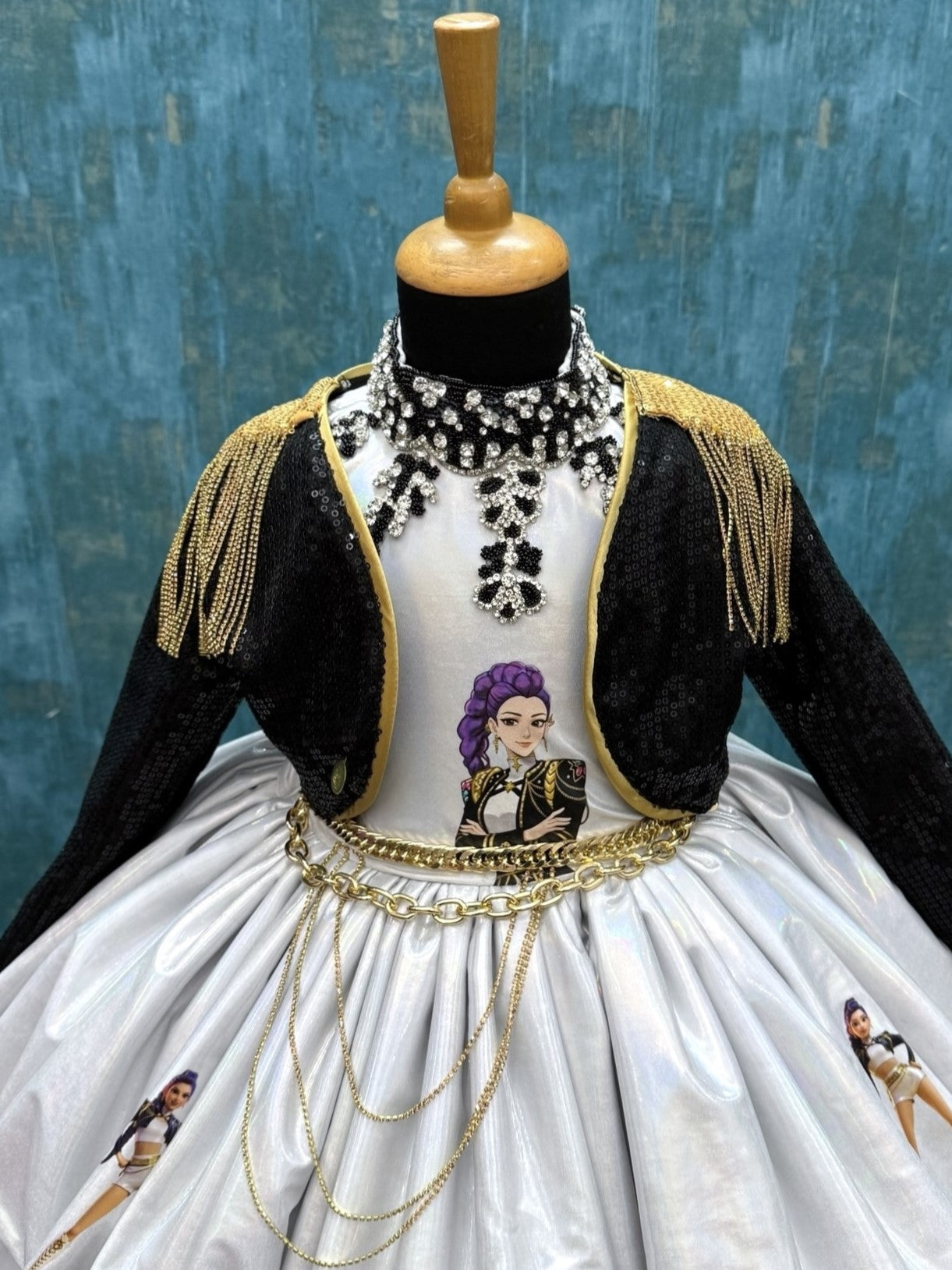 Midnight Empress K-POP dress