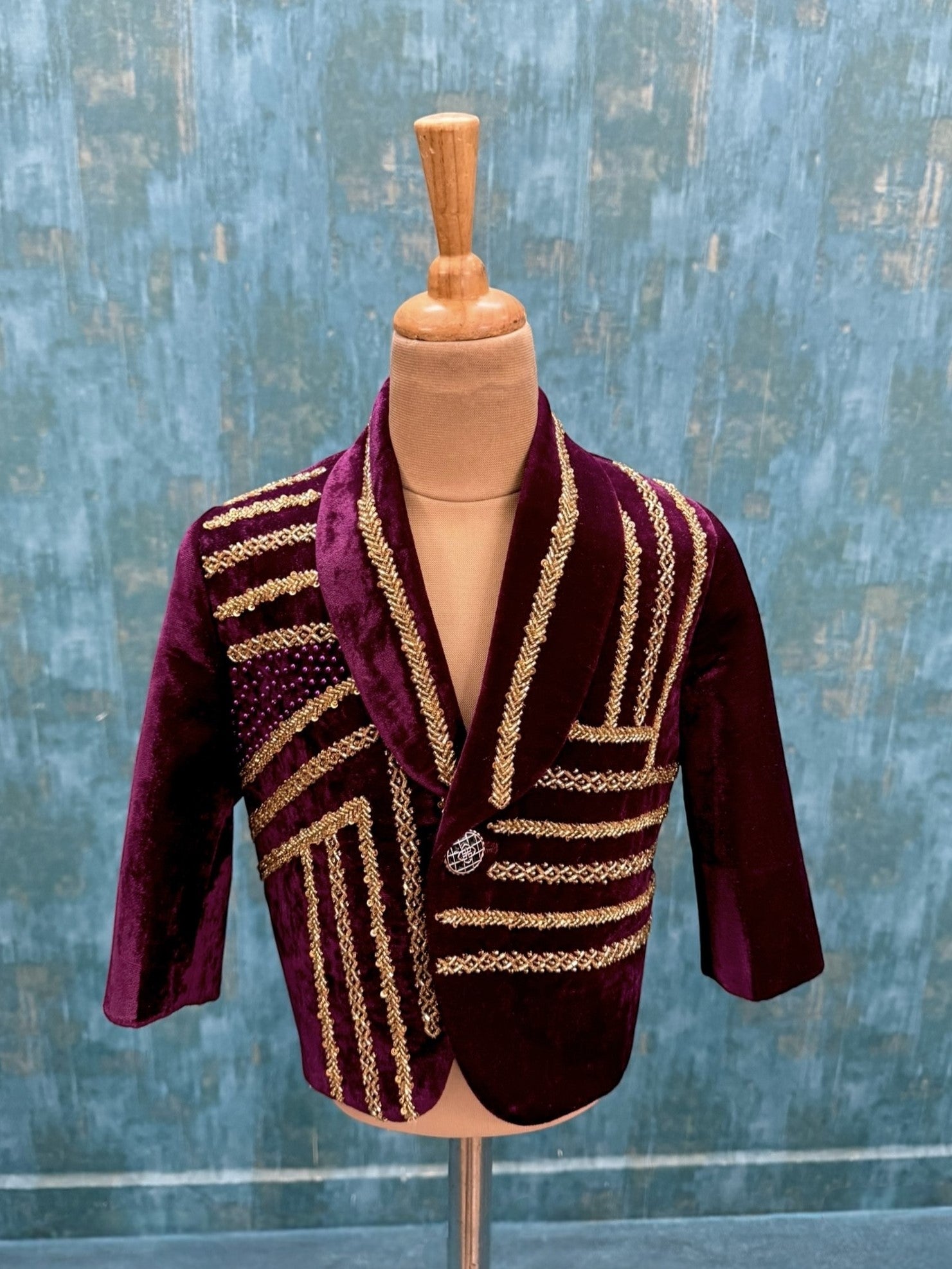 Velvet Prince of Regal Grandeur- Comes with Pant and Shirt