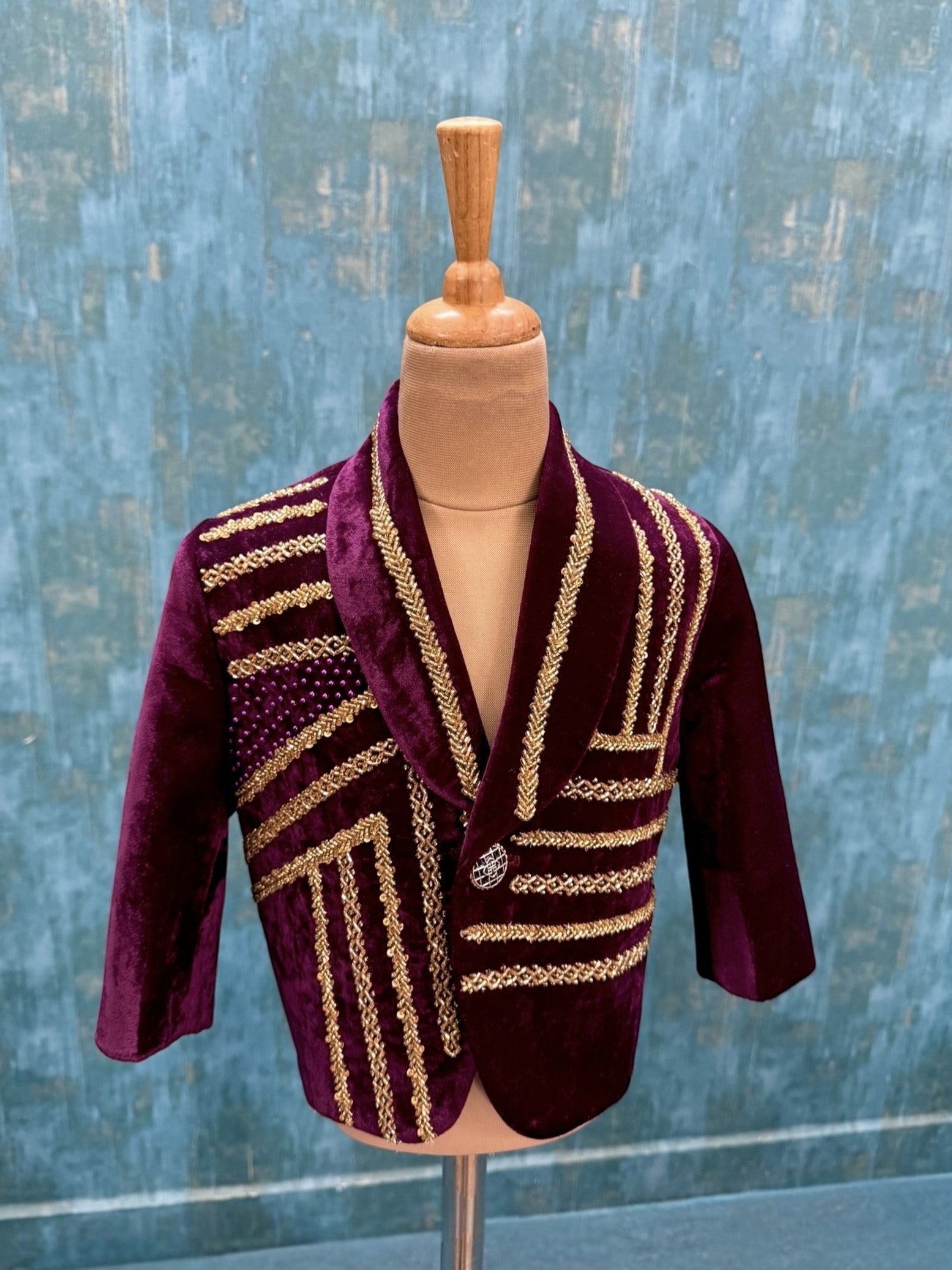 Velvet Prince of Regal Grandeur- Comes with Pant and Shirt
