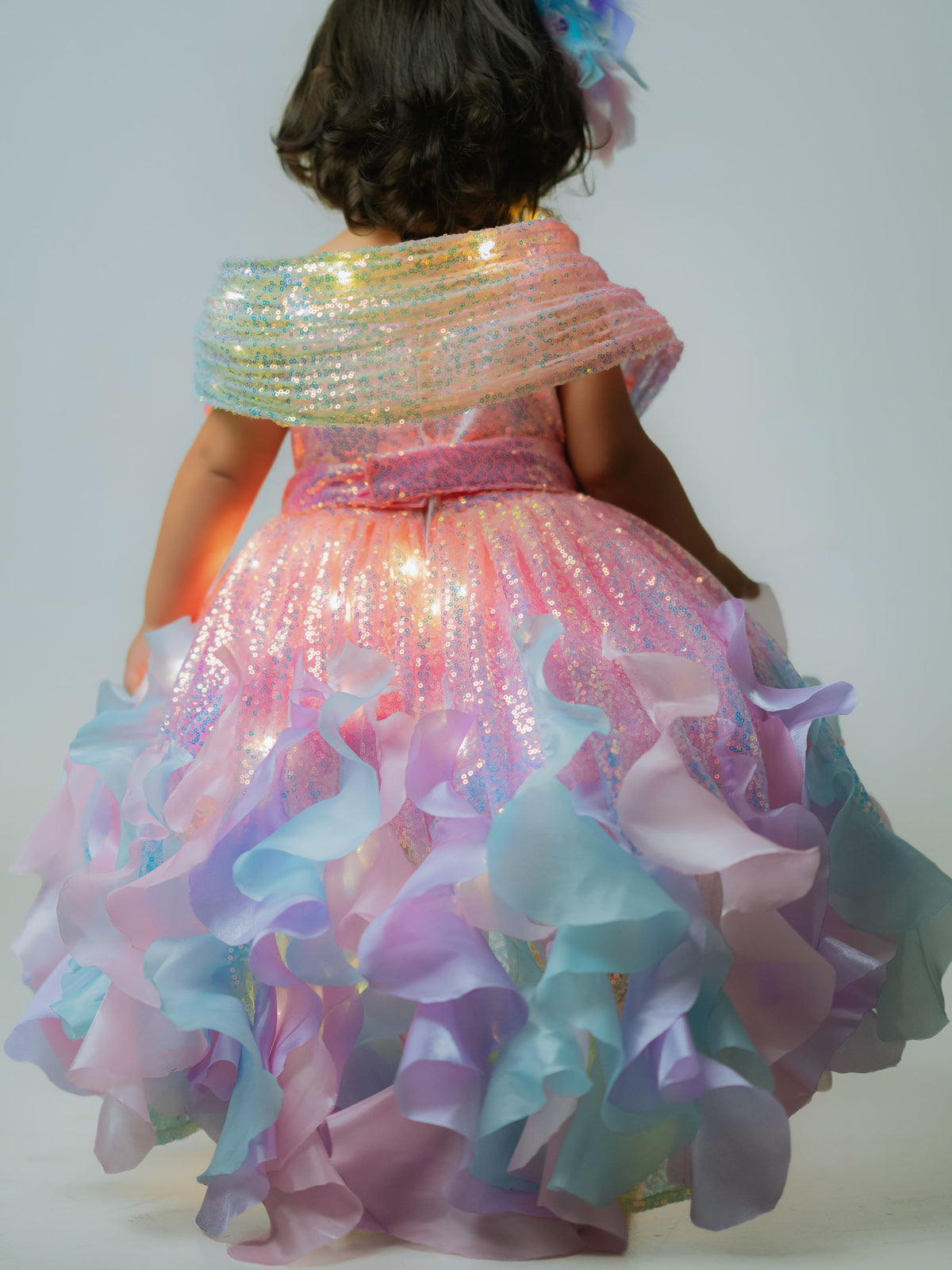 FAIRY TAIL HIGH LOW GOWN -  WITH LIGHTS