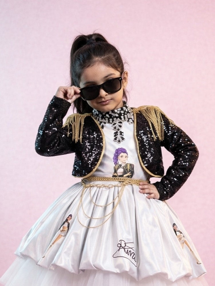 Midnight Empress K-POP dress