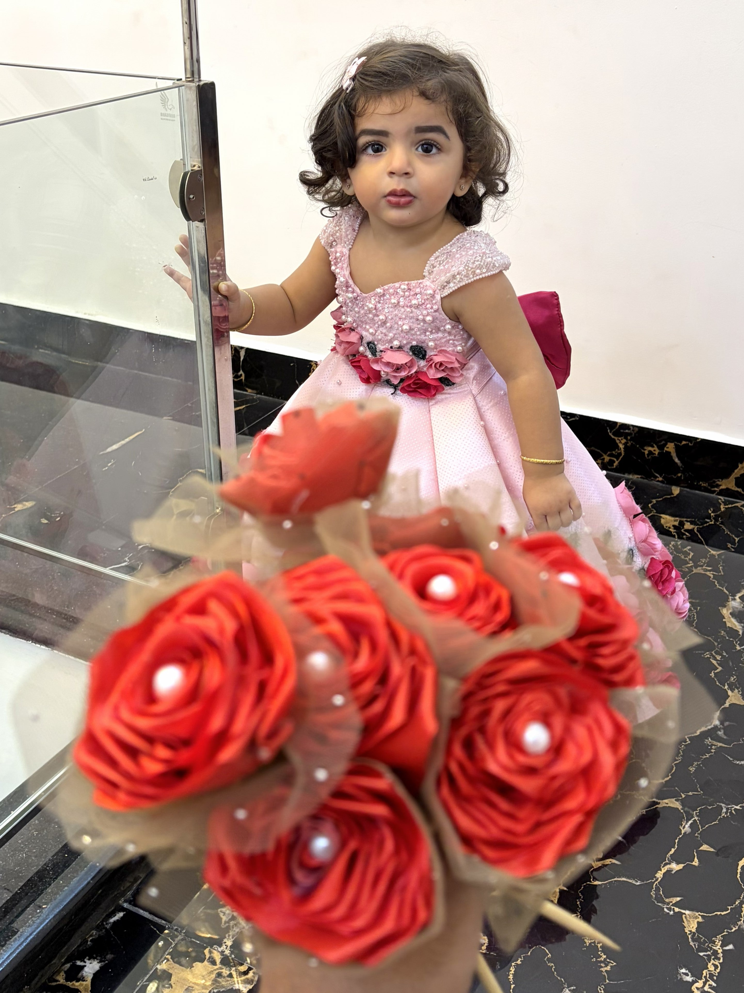 Panel Gown Kids Online, Enchanted Rose Princess Gown