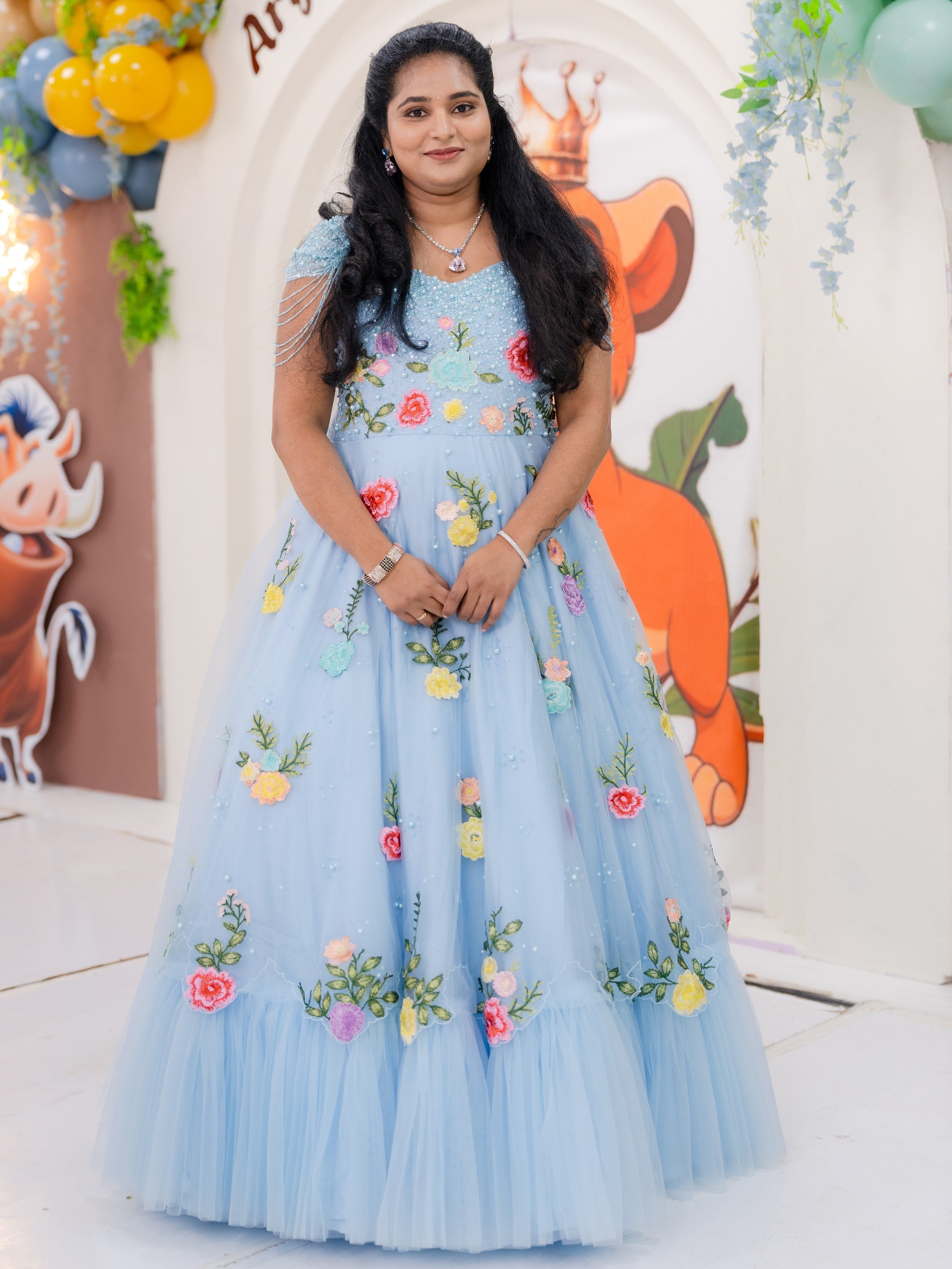 Celestial Bloom Gown