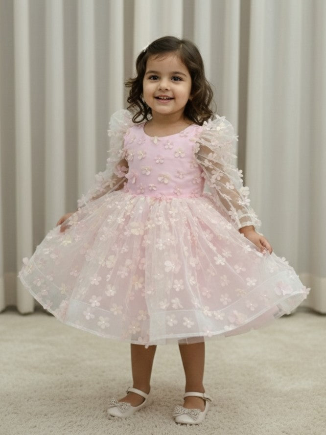 Rosalie Bloom Soft Tulle Princess Celebration Dress