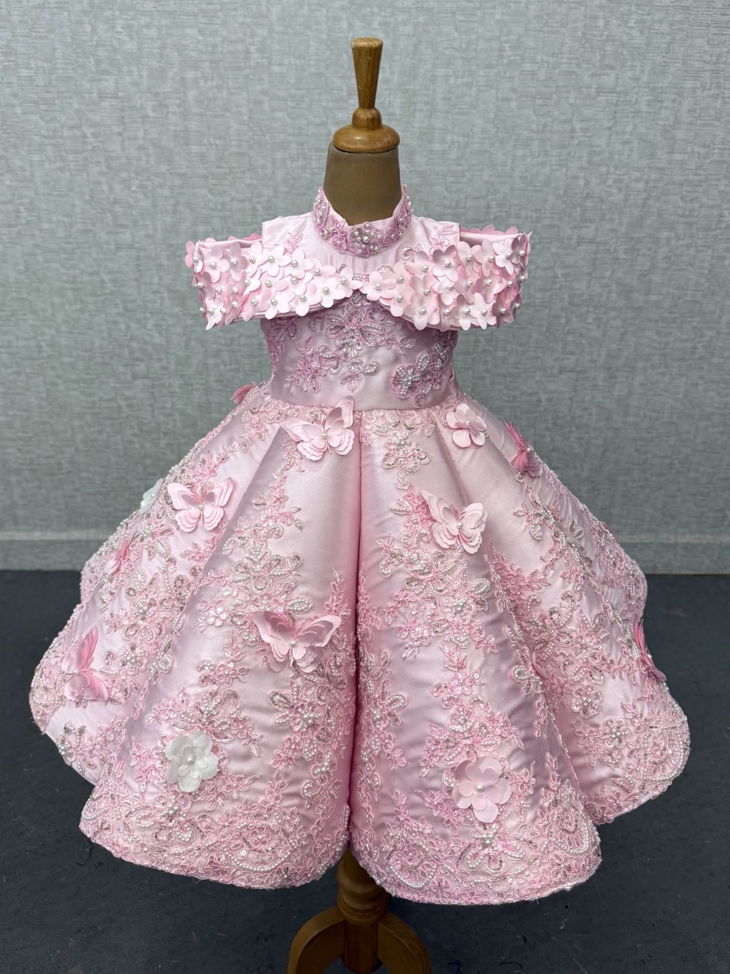 Blush Blossom Royale Butterfly Dream Celebration Gown