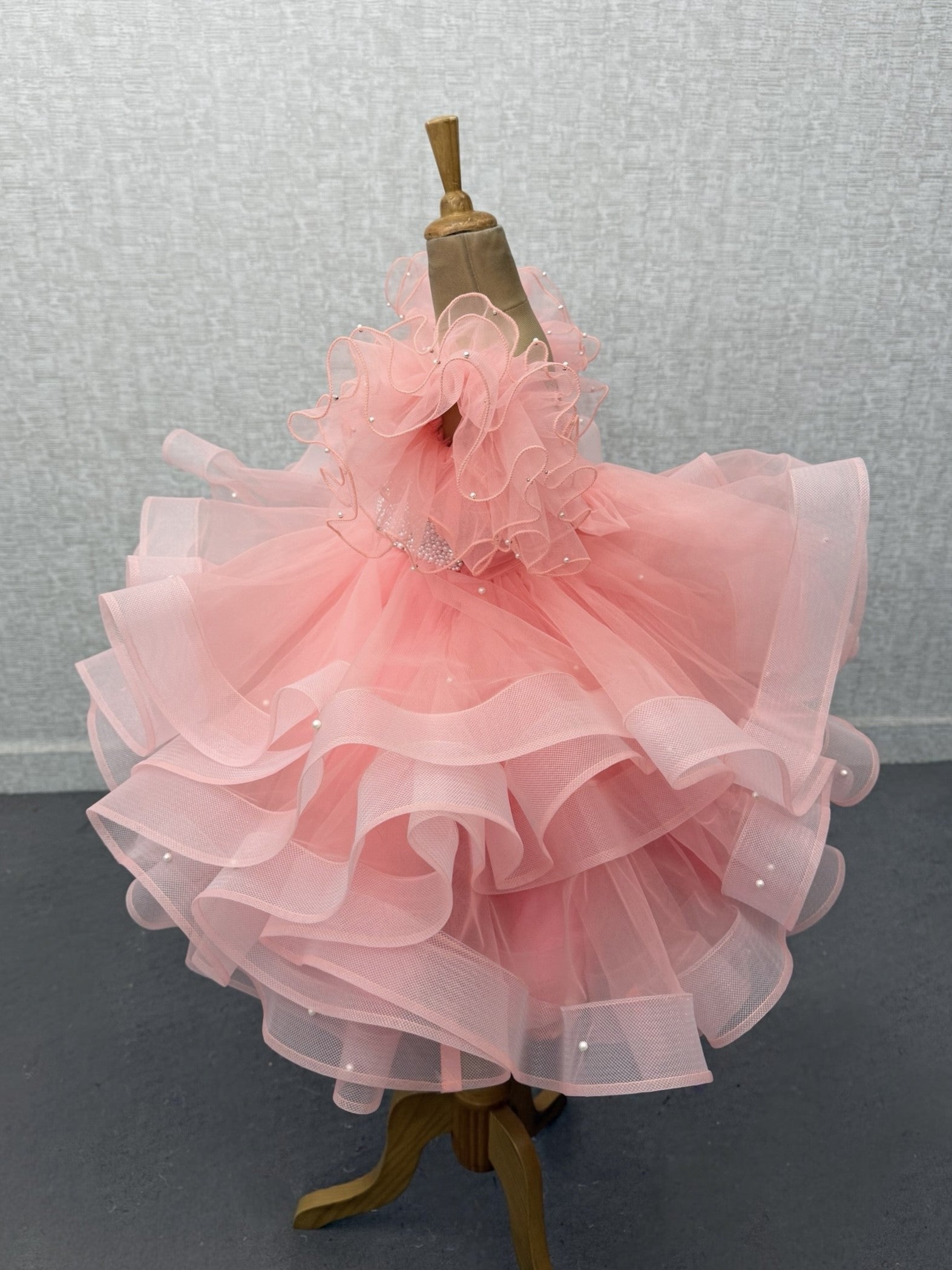 Designer Kids Clothes For Girls Online, Princess Peach Ball Gown