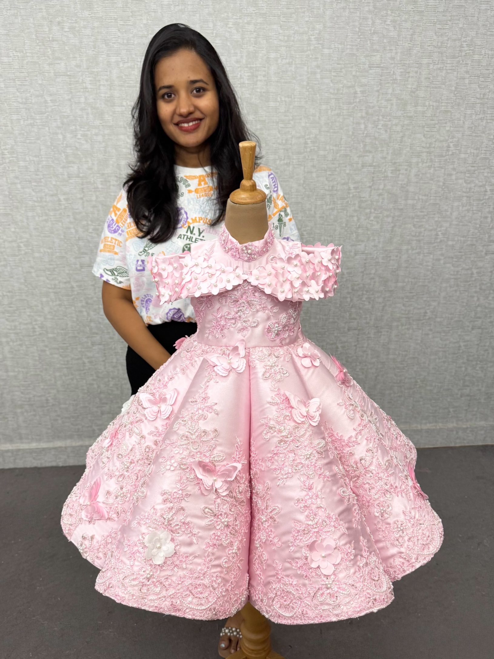 Blush Blossom Royale Butterfly Dream Celebration Gown