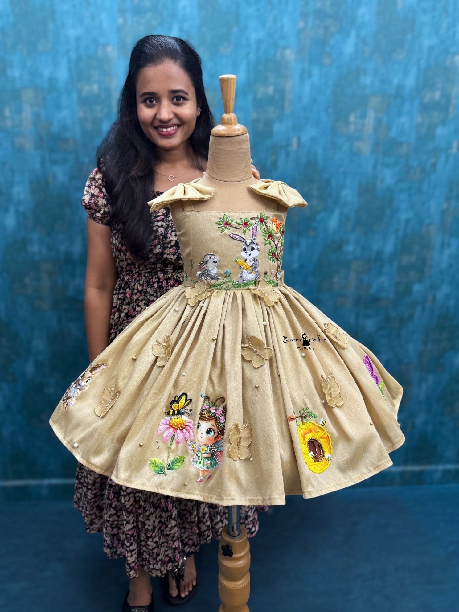 Golden Bunny Tale Dress
