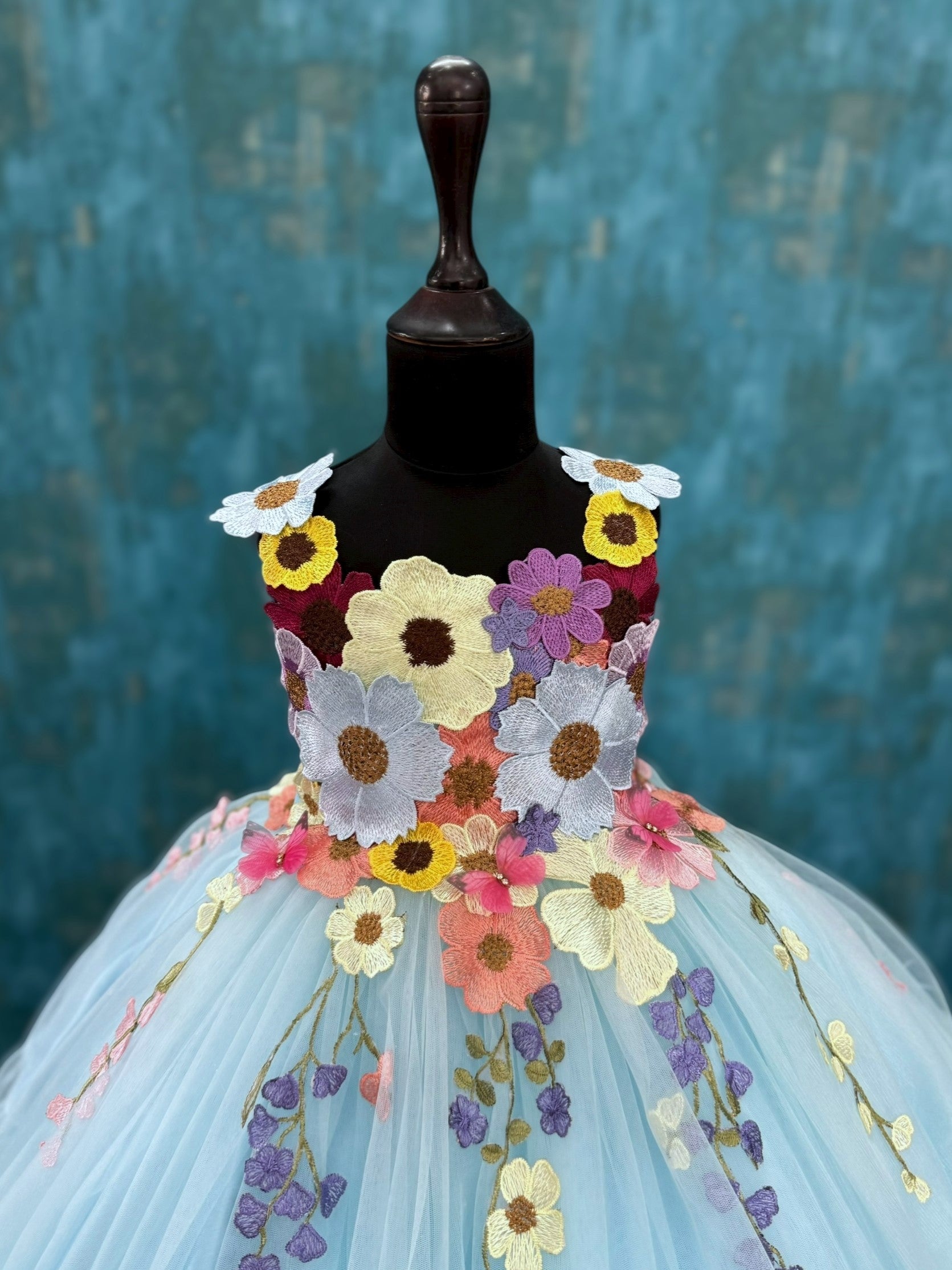 Blooming Pastel Garden Couture