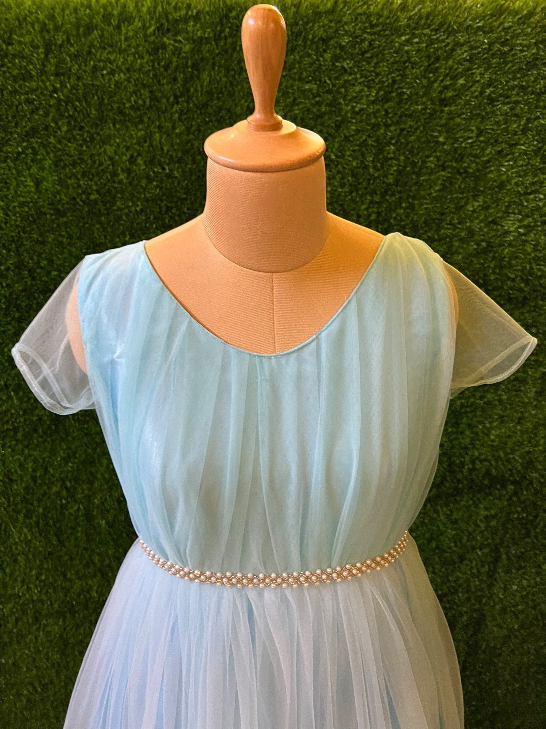 Pastel Blossom Breeze Gown