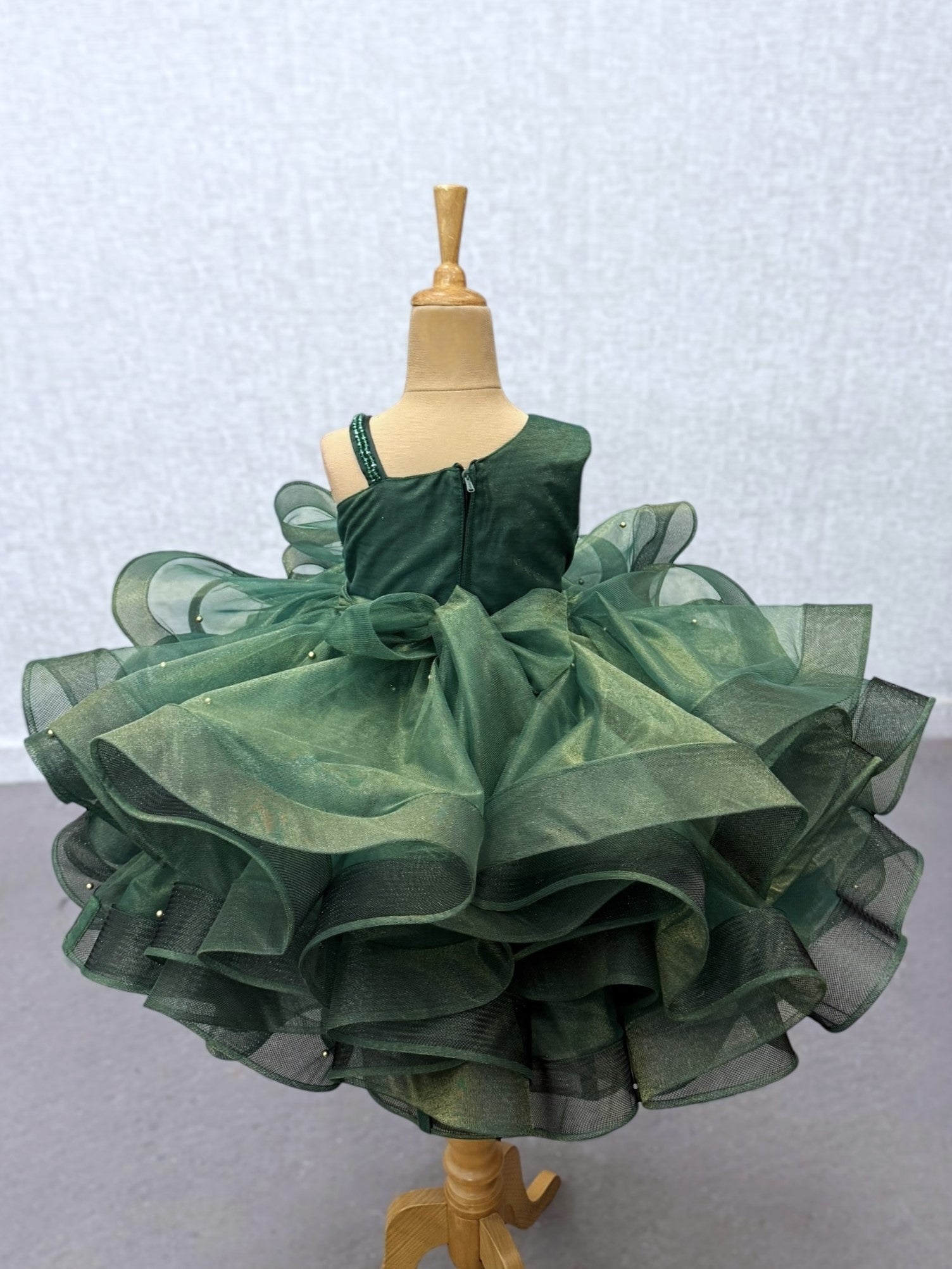 Arista Emerald Peacock Majesty Gown