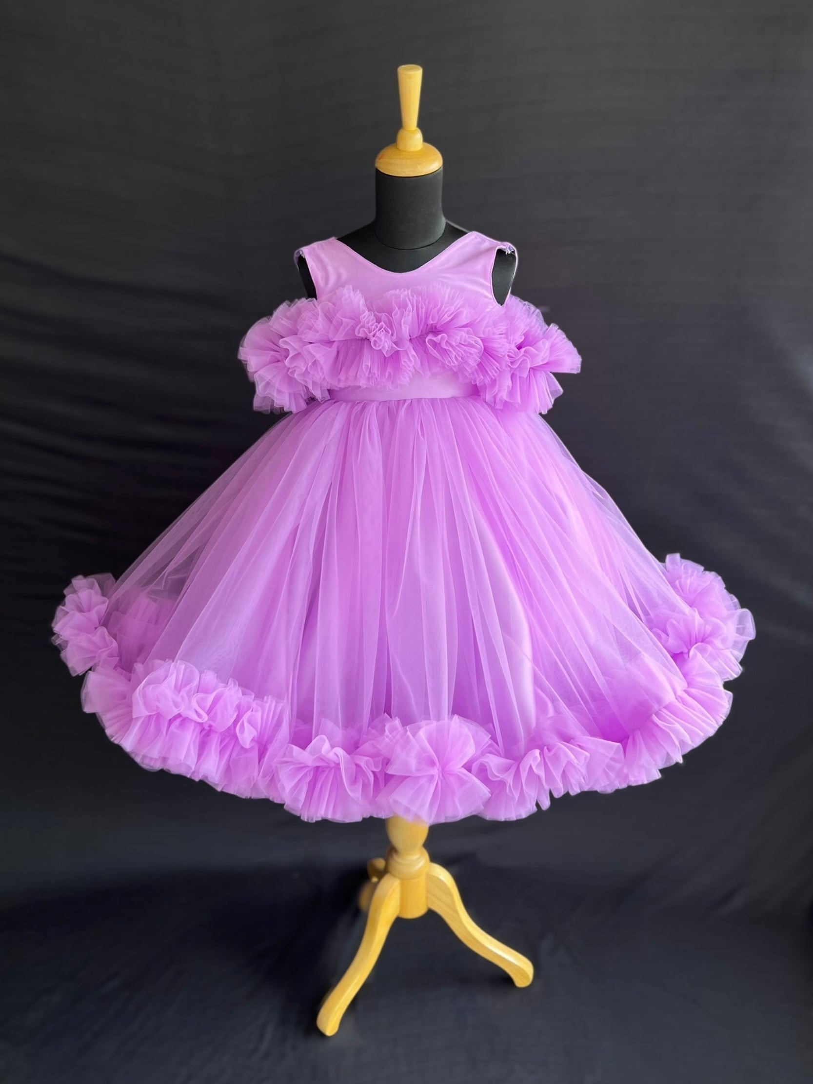 Ruffle Royale Princess Dress