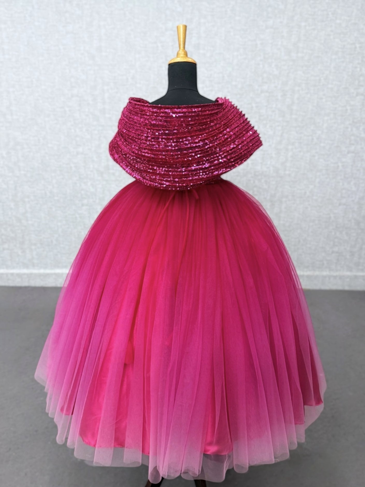 Fuchsia Royale Evening Dress