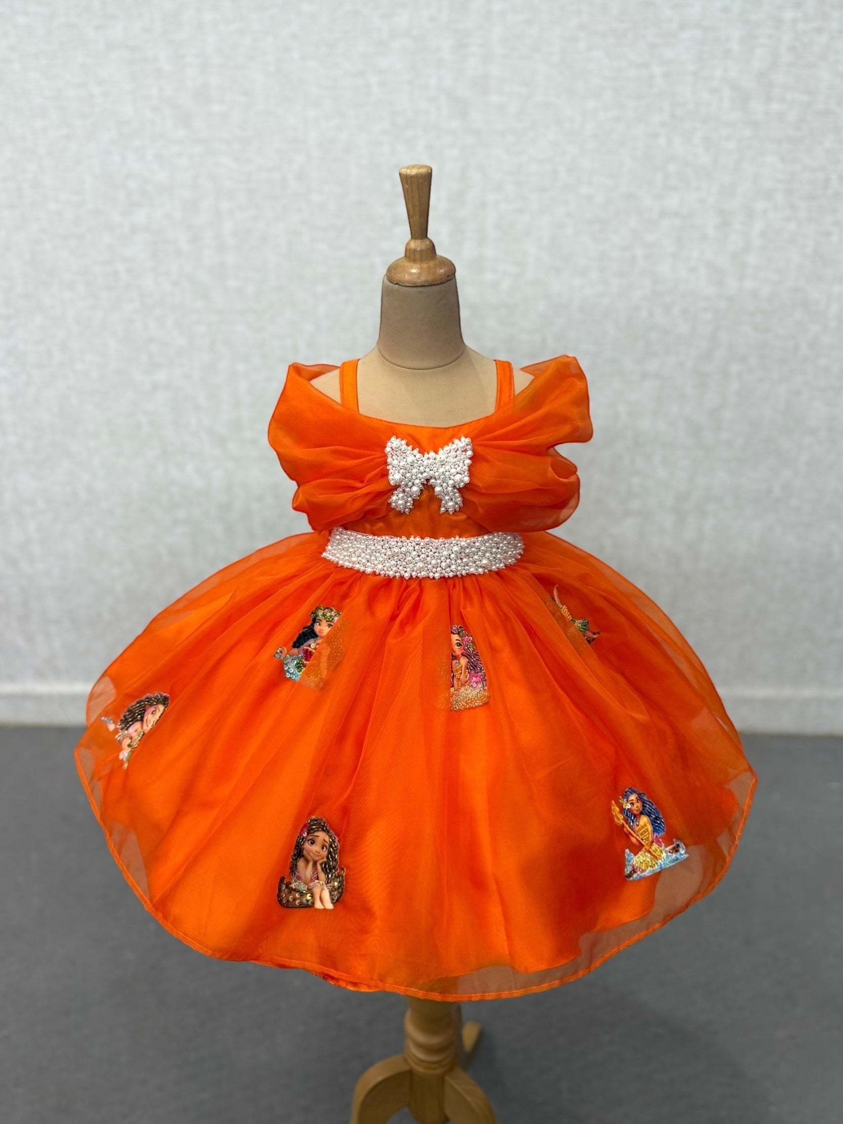 Sun flare Royale Crystal Belt Bow Fantasy Celebration Dress