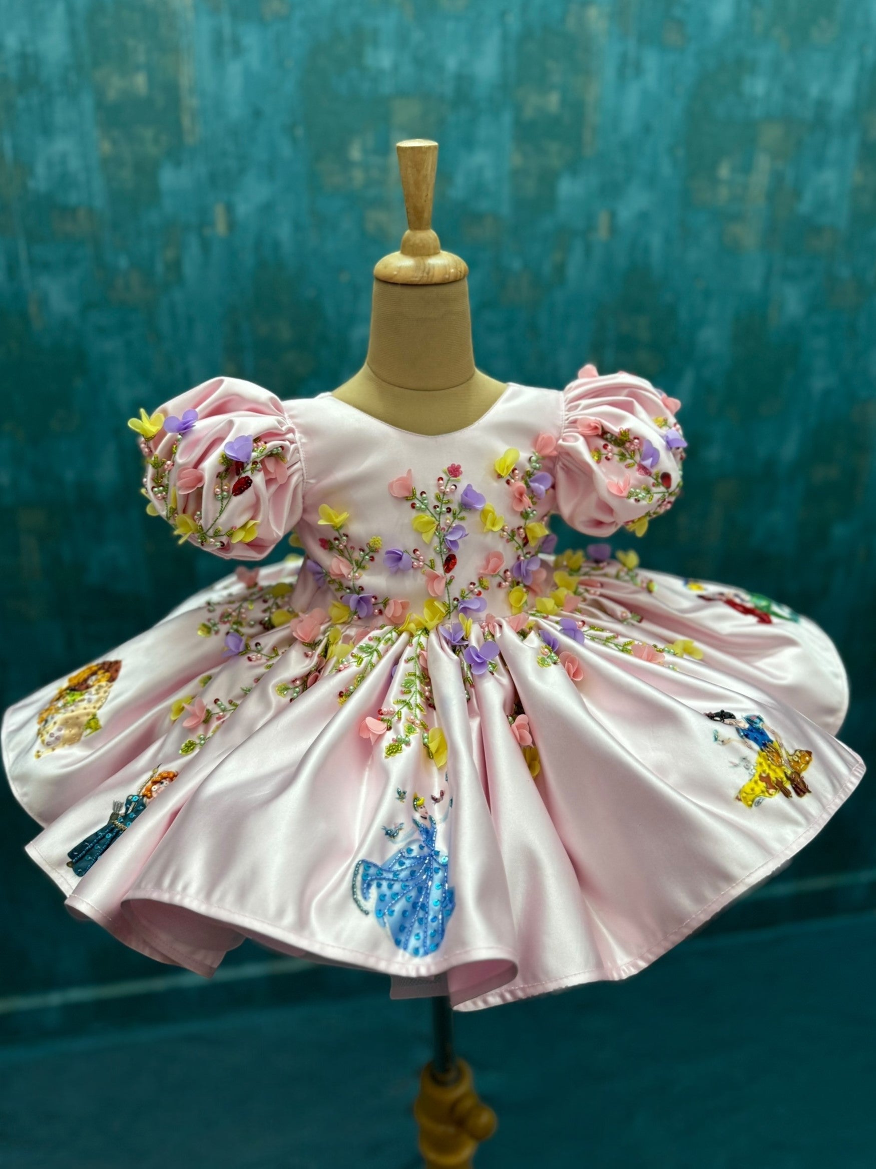 Petal Whisper Garden Fairy Party Dress