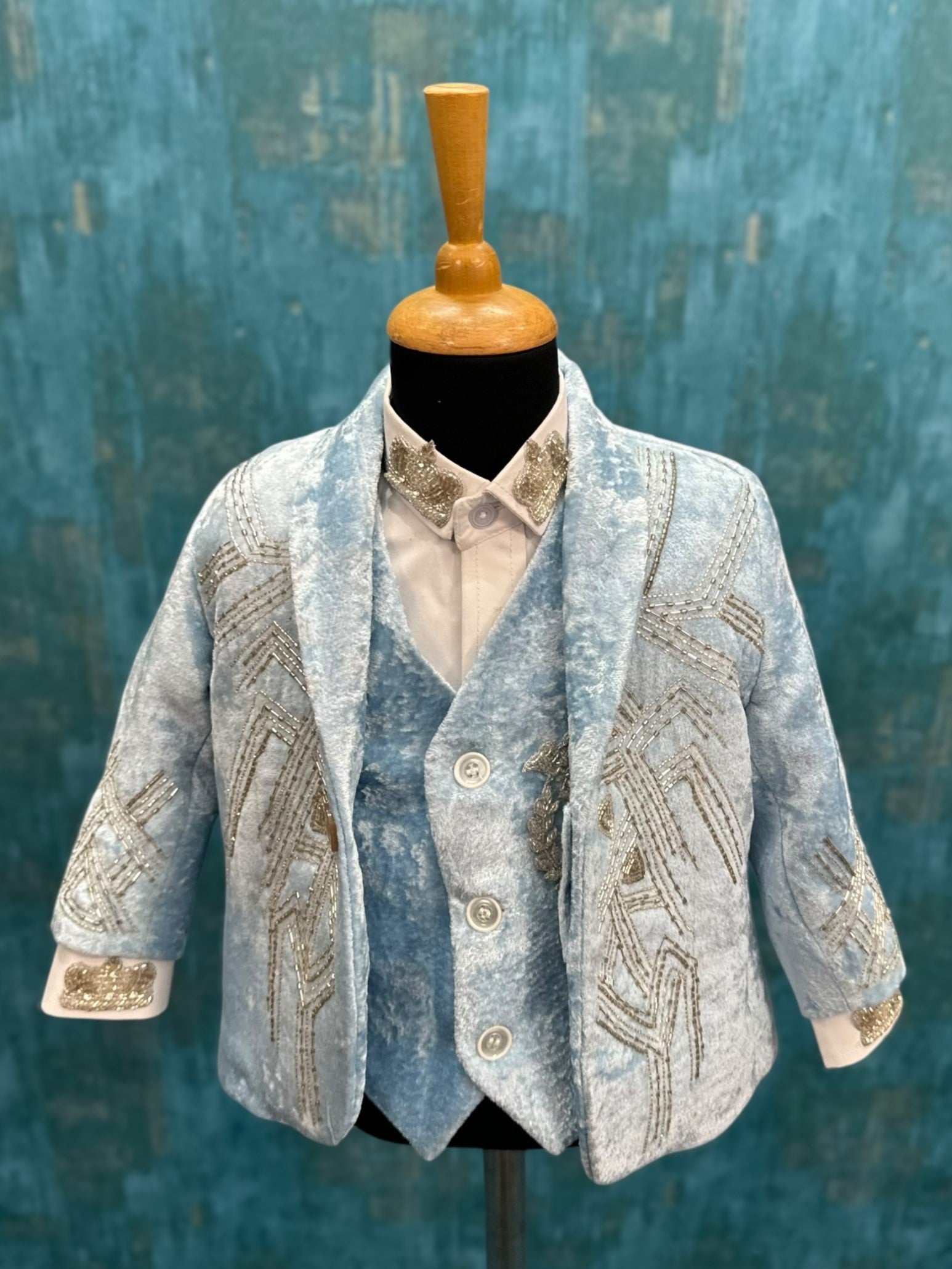 Winter Glow Luxe Blazer Suit