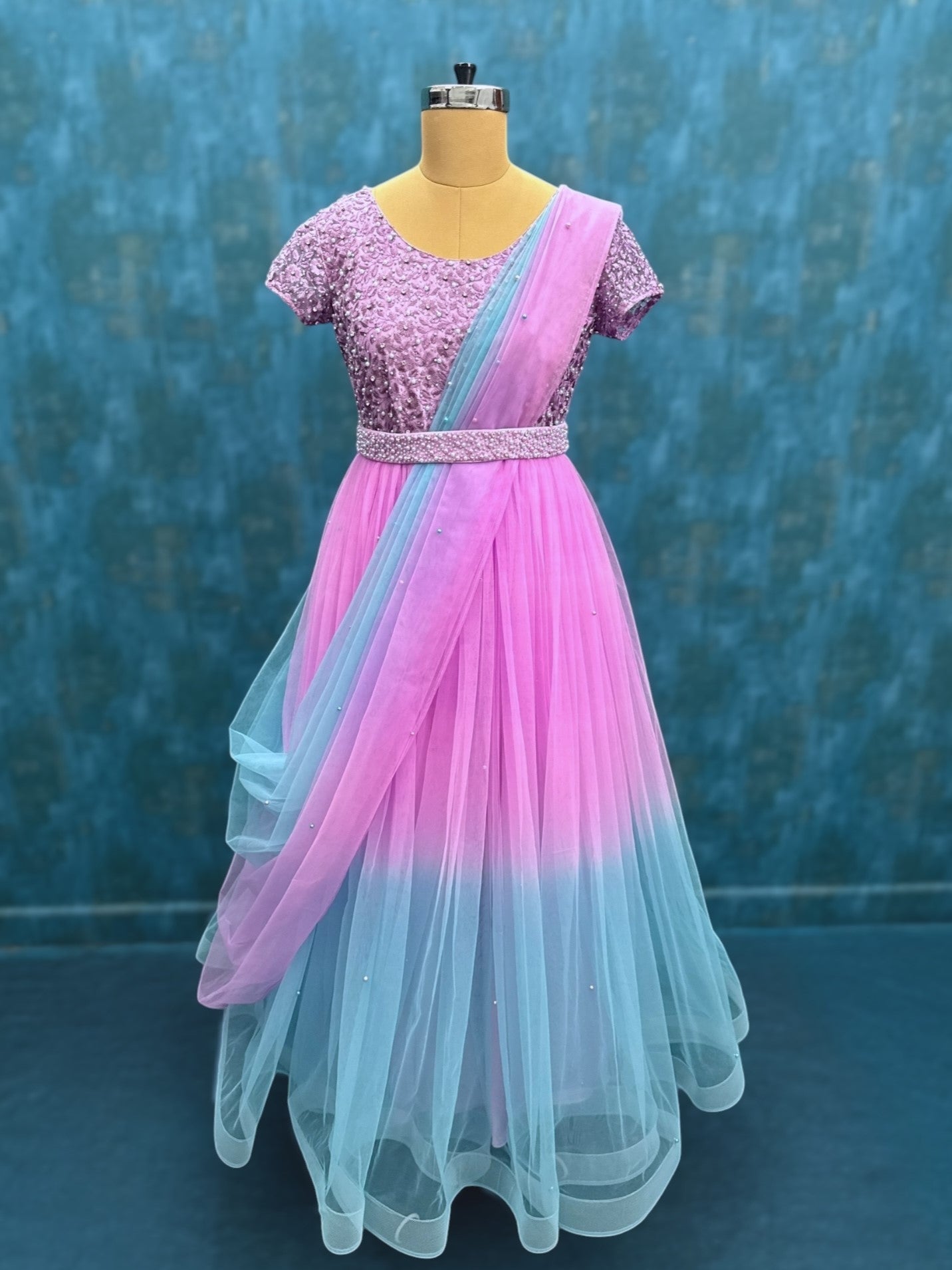 Rosy Skies Ombre Ensemble