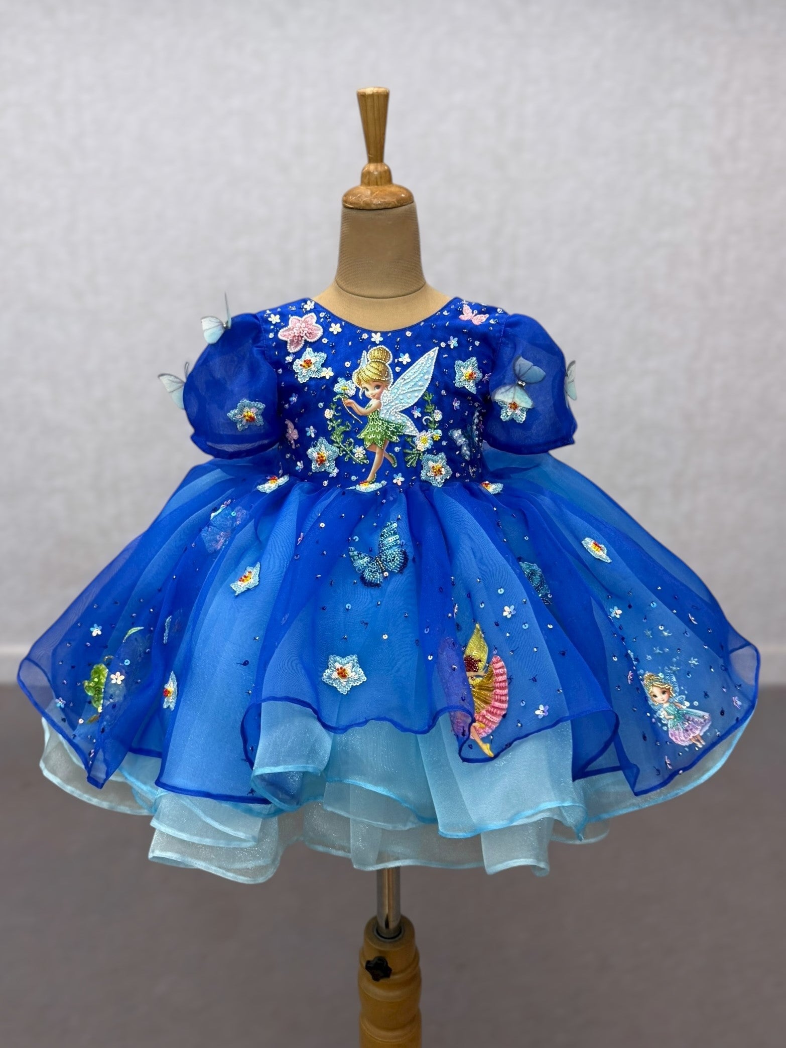 Azure Fairy Whirl Gown