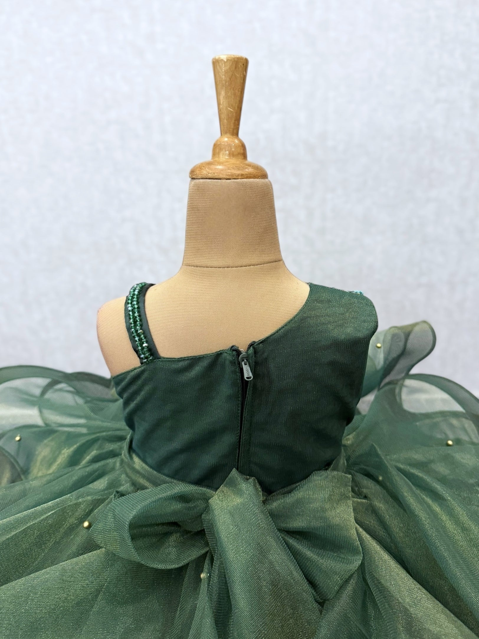 Arista Emerald Peacock Majesty Gown