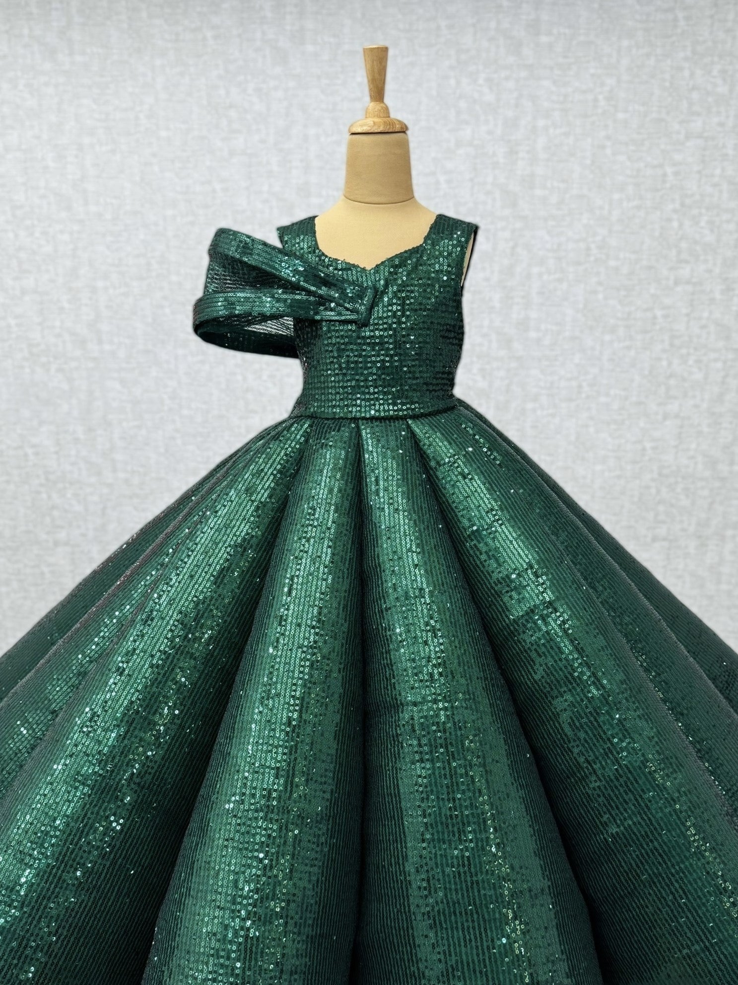 Emerald Celeste Crown Dress