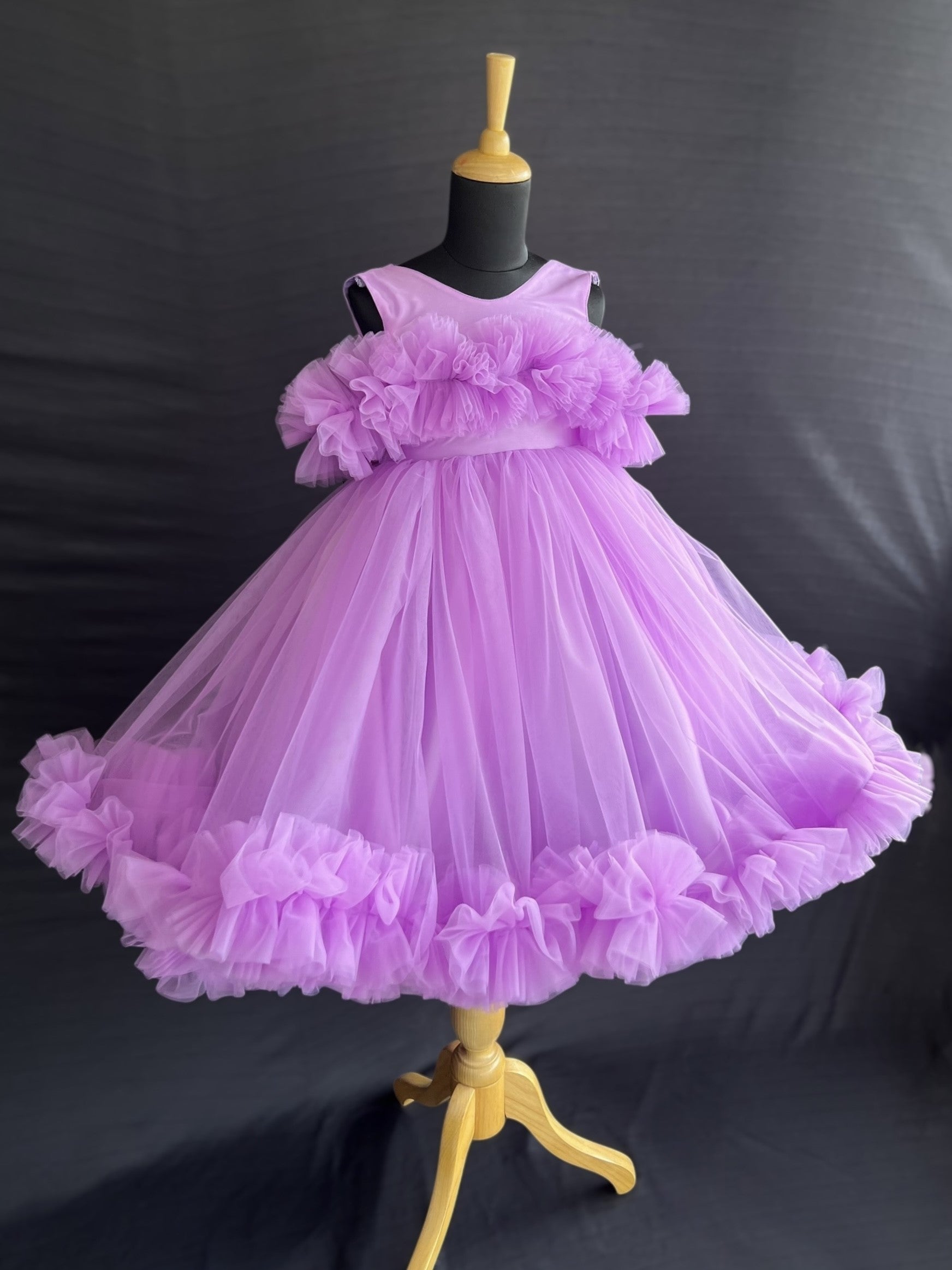 Ruffle Royale Princess Dress