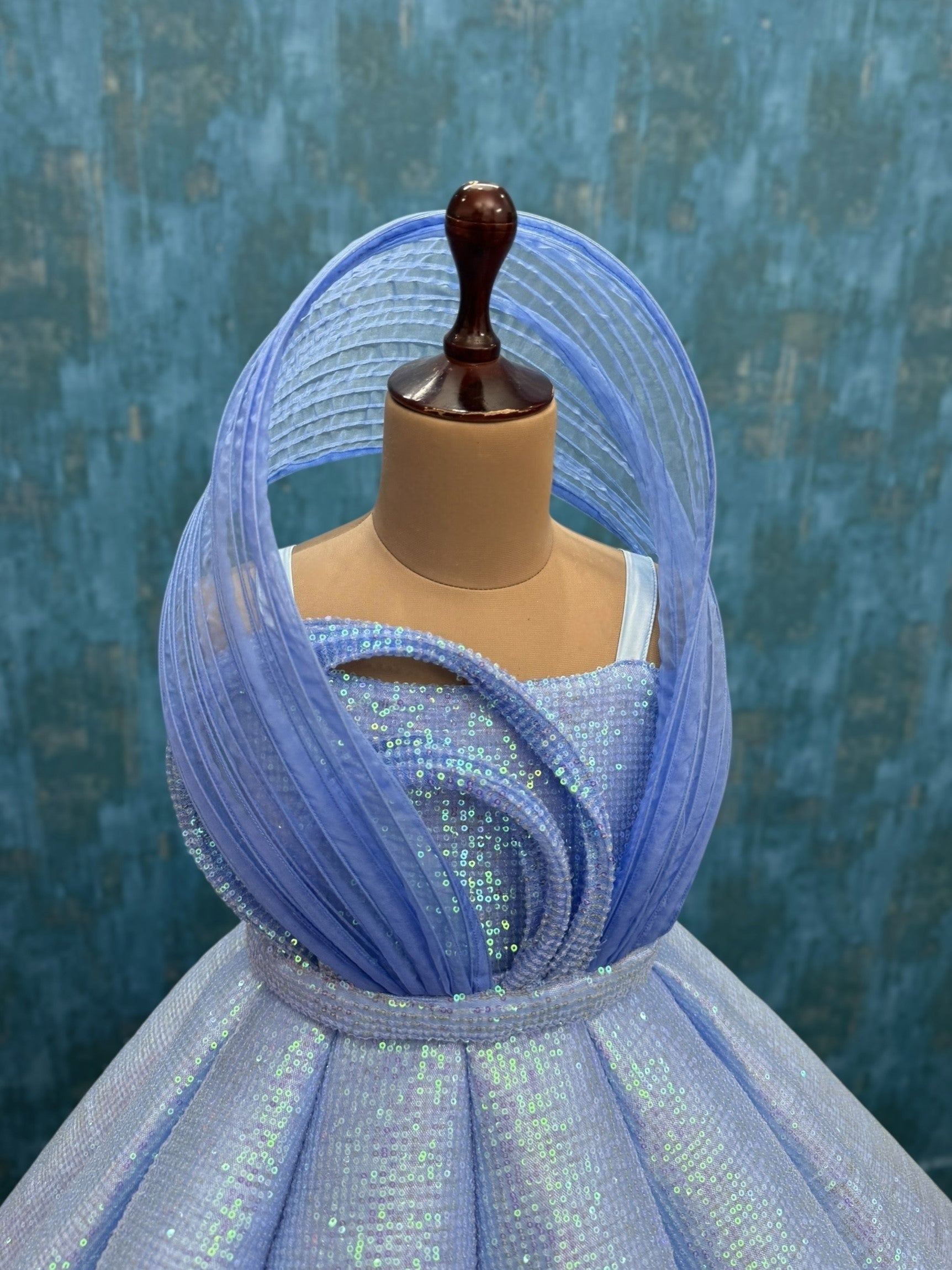 Winter Moon Lavender Sparkle Princess Ball Gown