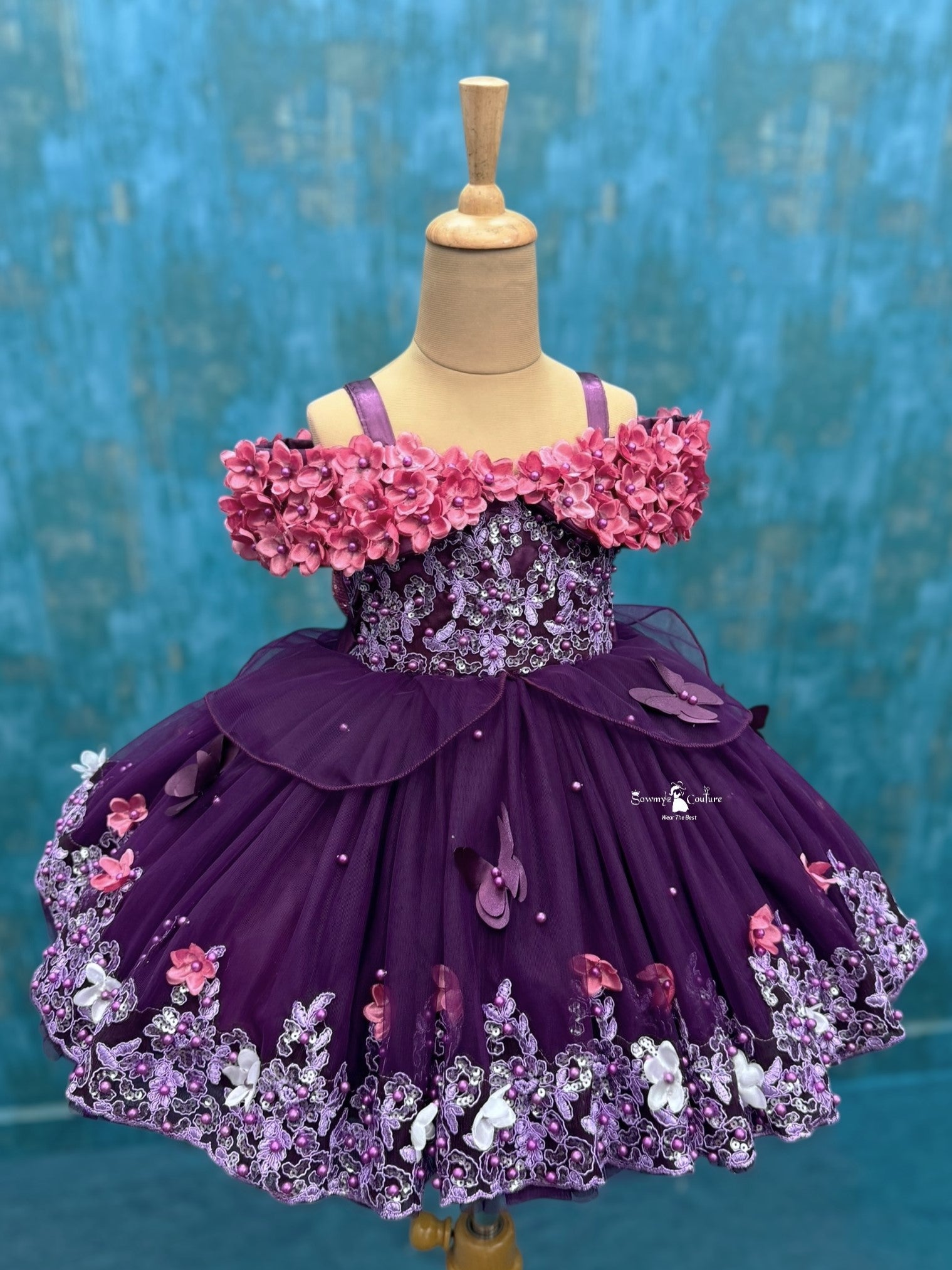 Plum Blossom Couture Duo- Lace Combo