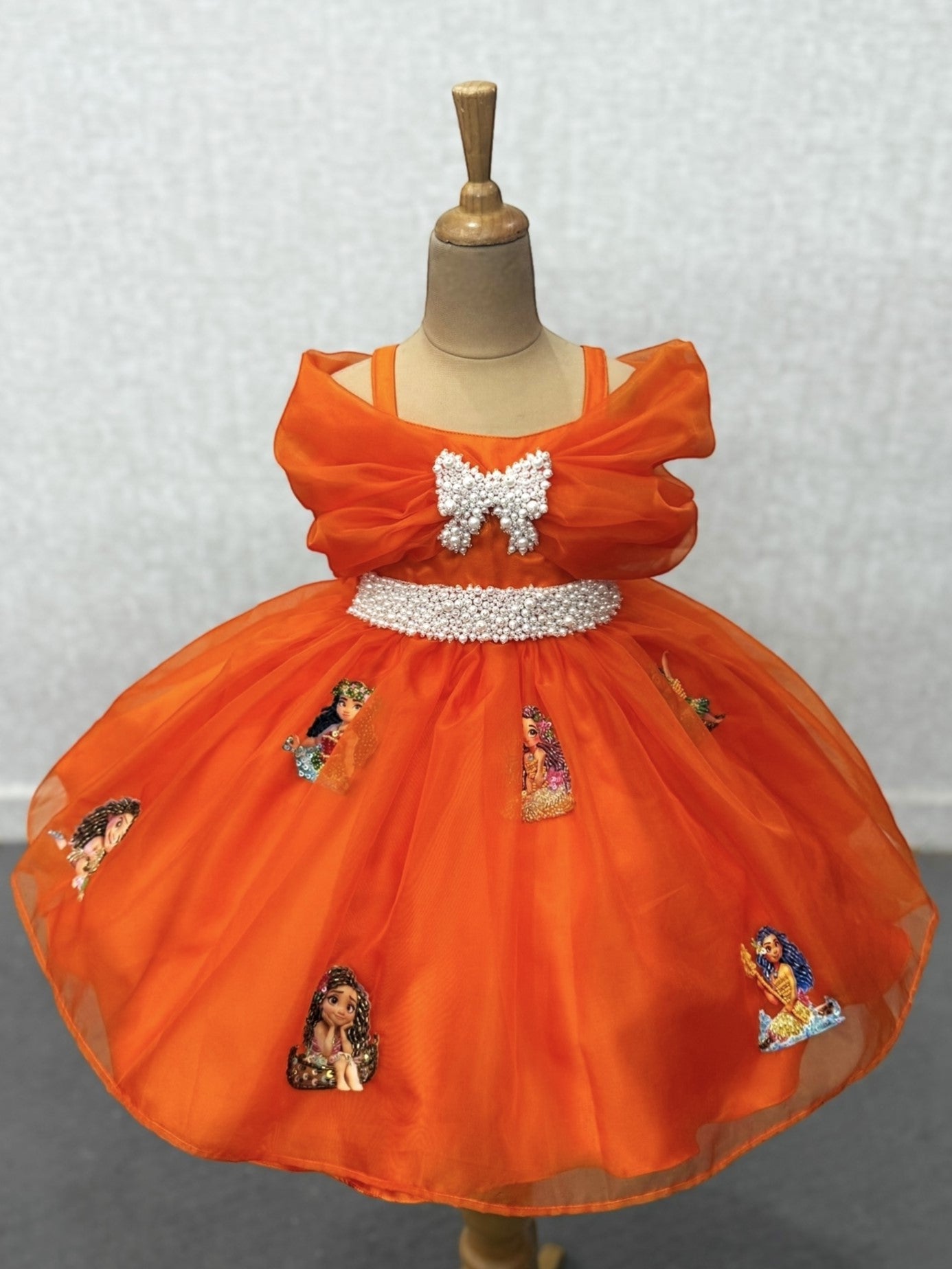 Sun flare Royale Crystal Belt Bow Fantasy Celebration Dress