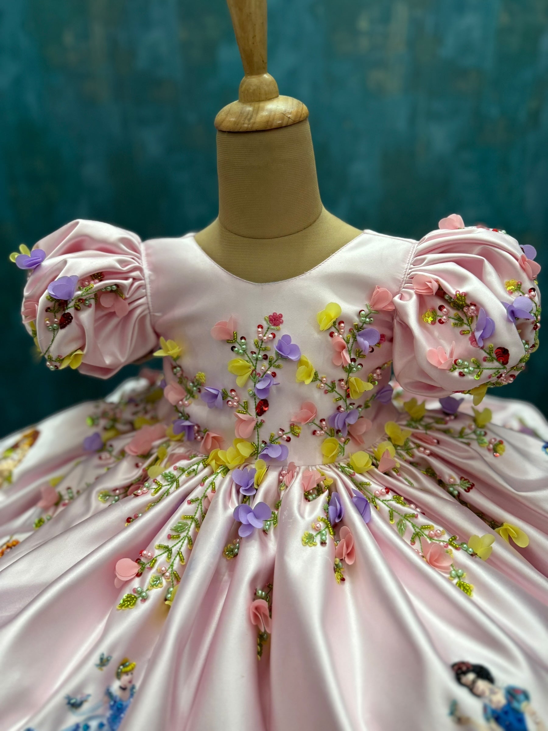 Petal Whisper Garden Fairy Party Dress