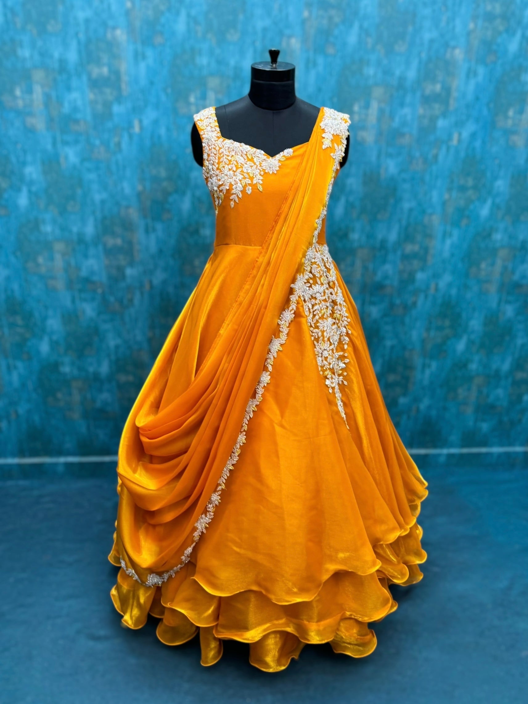 Buy Mother Daughter Dresses Online, Golden Bloom Celebration Matching Set