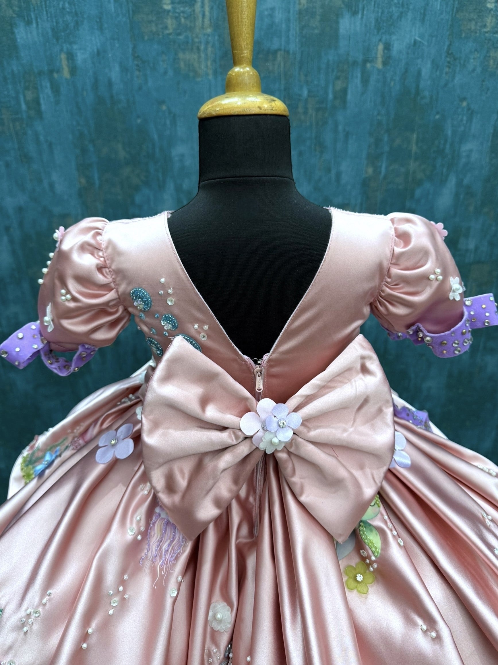 Underwater Blossom Dream Princess Gown