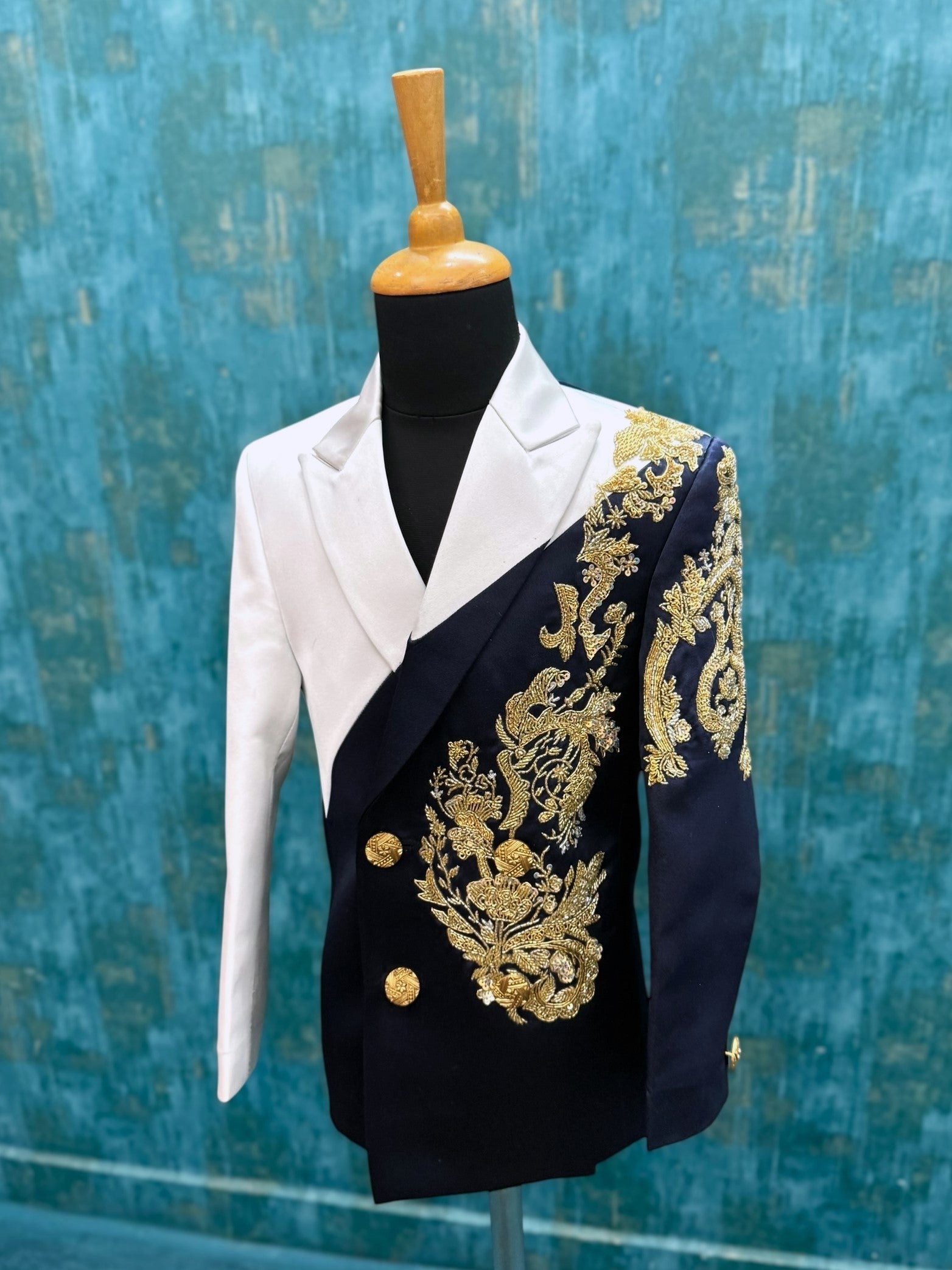 Imperial Gold Royale Coat- Comes with Pant and Shirt