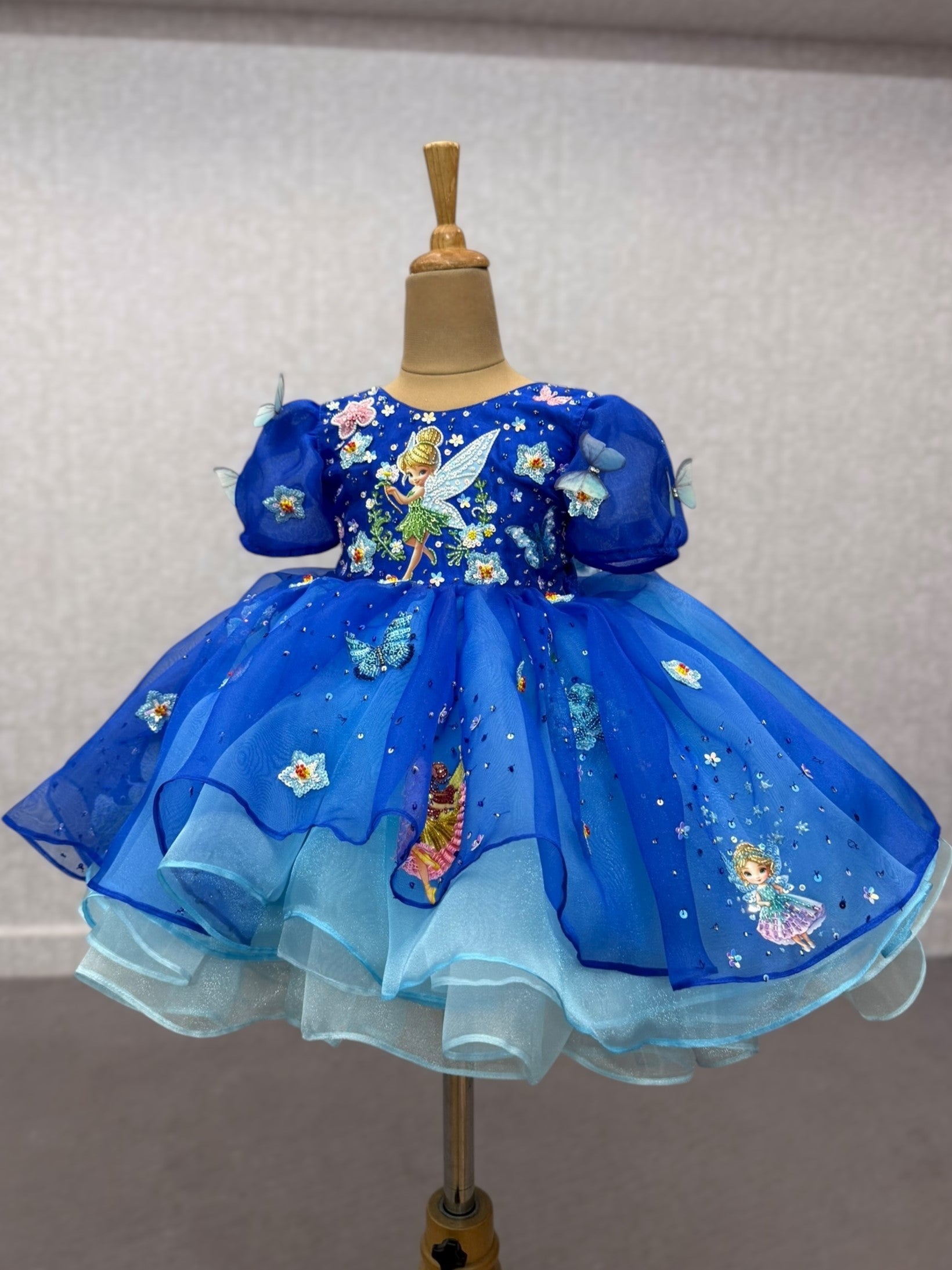 Azure Fairy Whirl Gown