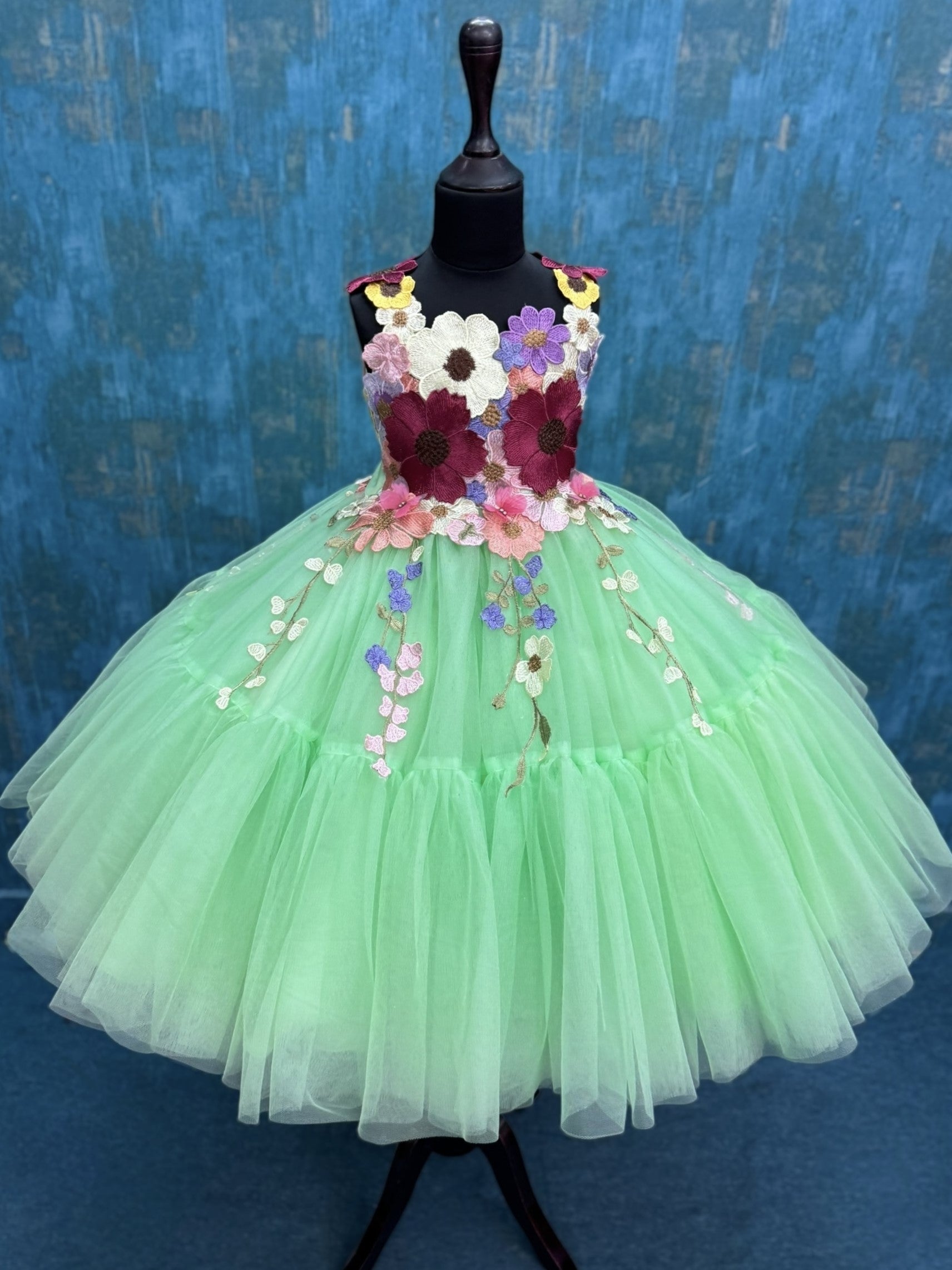 Mint Garden Nymph Dress