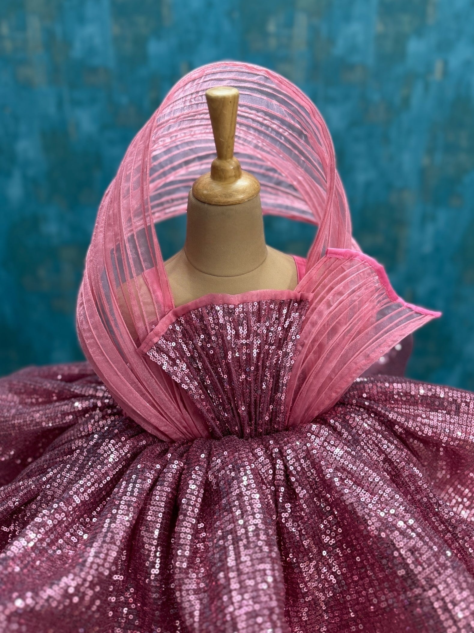 Blush Starburst Princess Dress